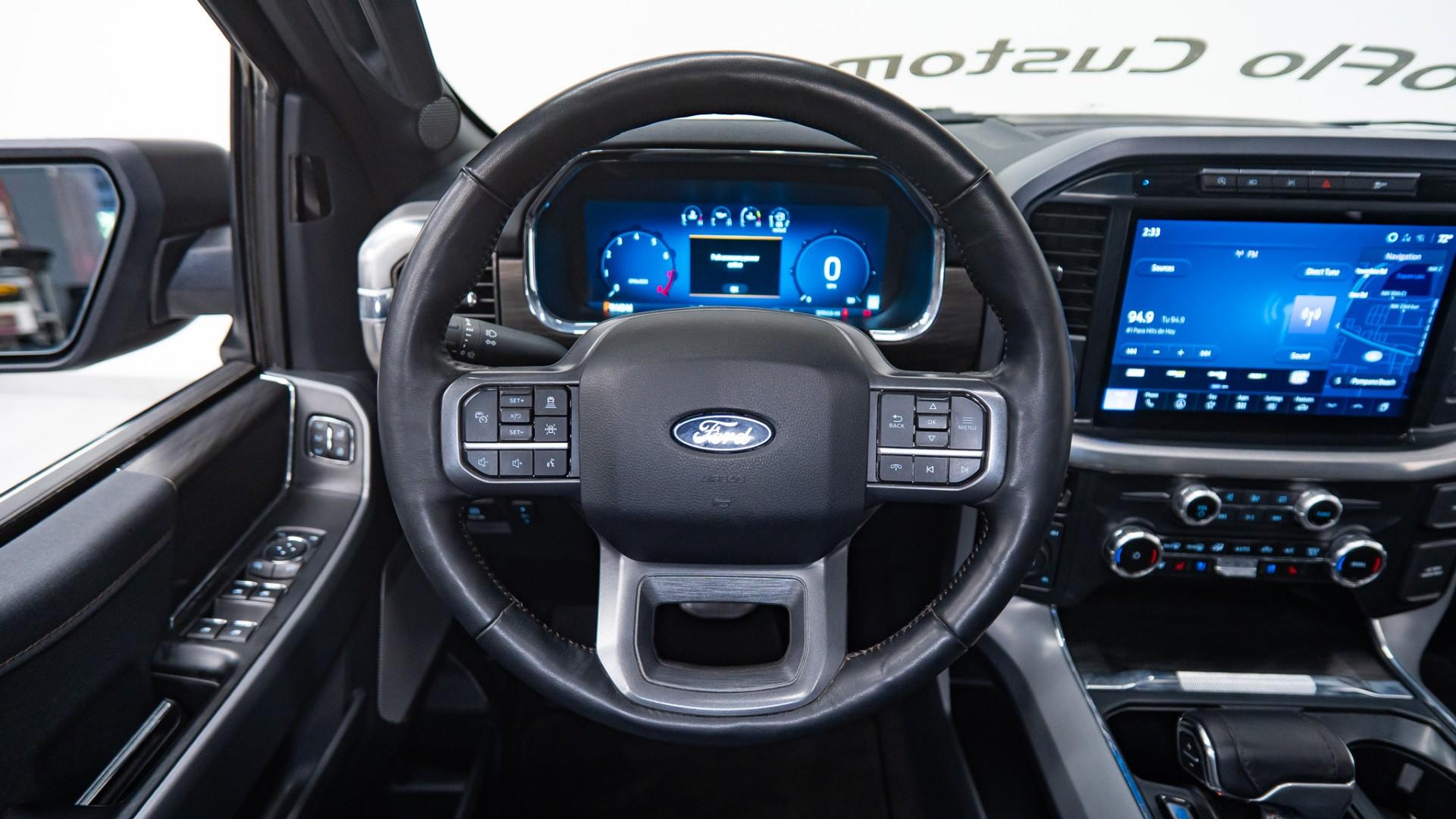 2024 FORD F-150 LARIAT in Red, photo 27 of 36