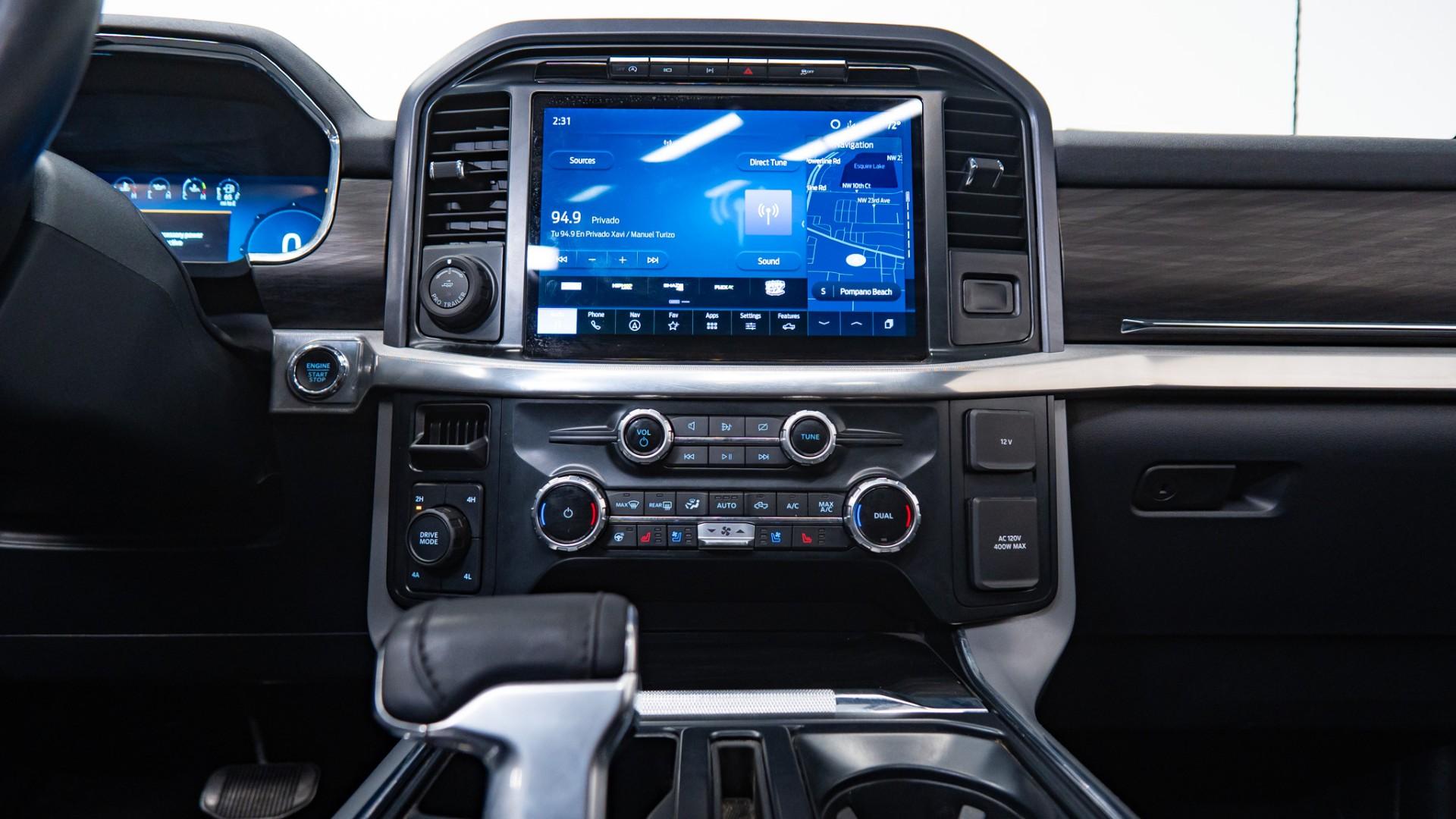 2024 FORD F-150 LARIAT in Red, photo 29 of 36
