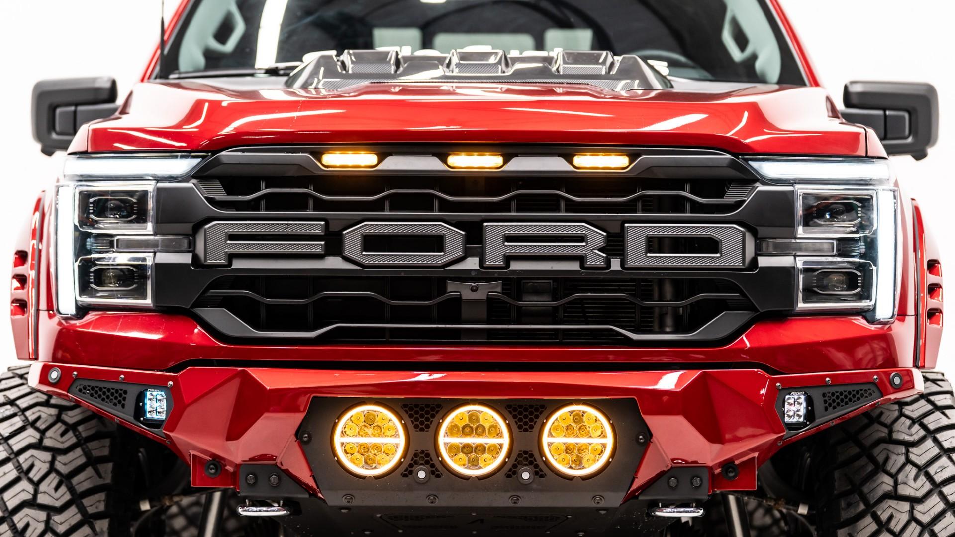 2024 FORD F-150 LARIAT in Red, photo 20 of 36