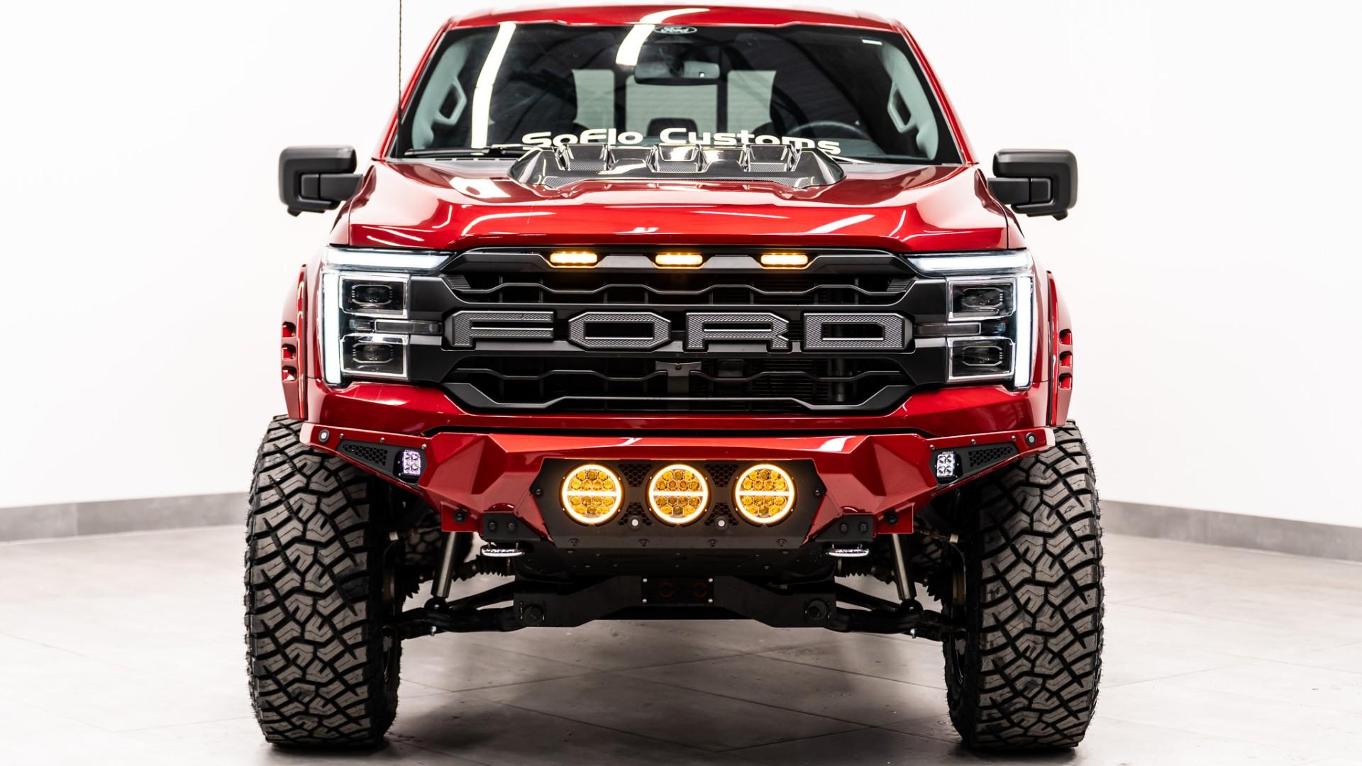 2024 FORD F-150 LARIAT in Red, photo 18 of 36