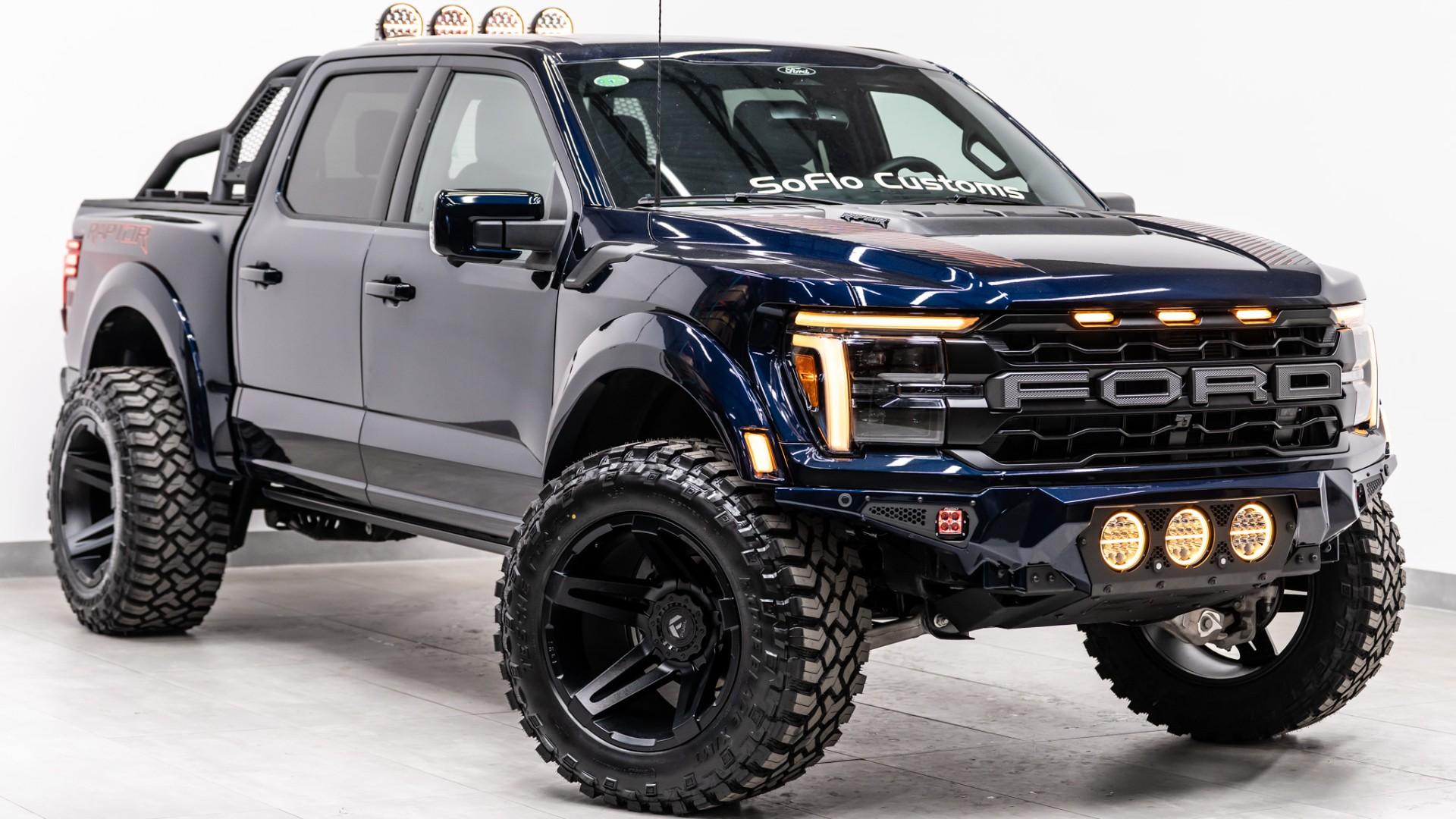 2025 FORD F-150 RAPTOR in Navy, photo 5 of 58