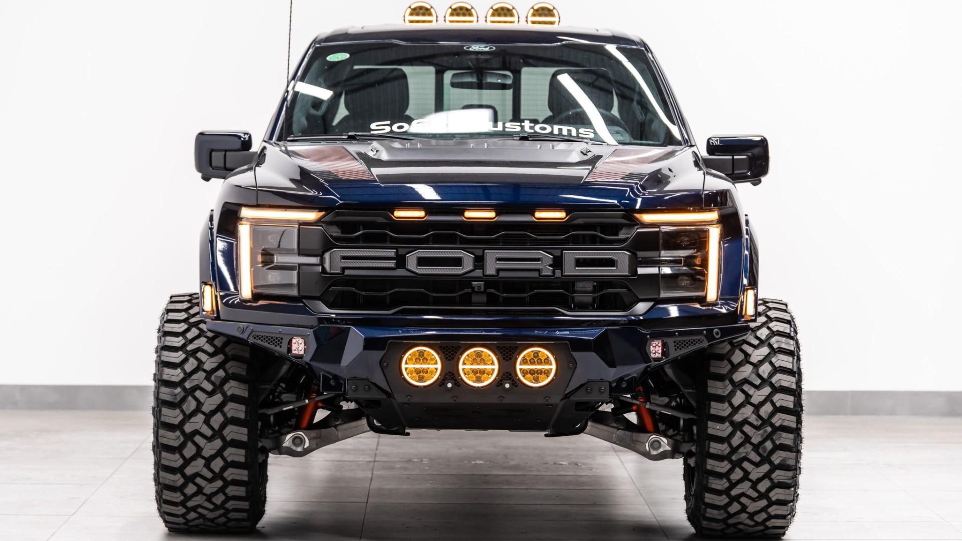 2025 FORD F-150 RAPTOR in Navy, photo 4 of 58