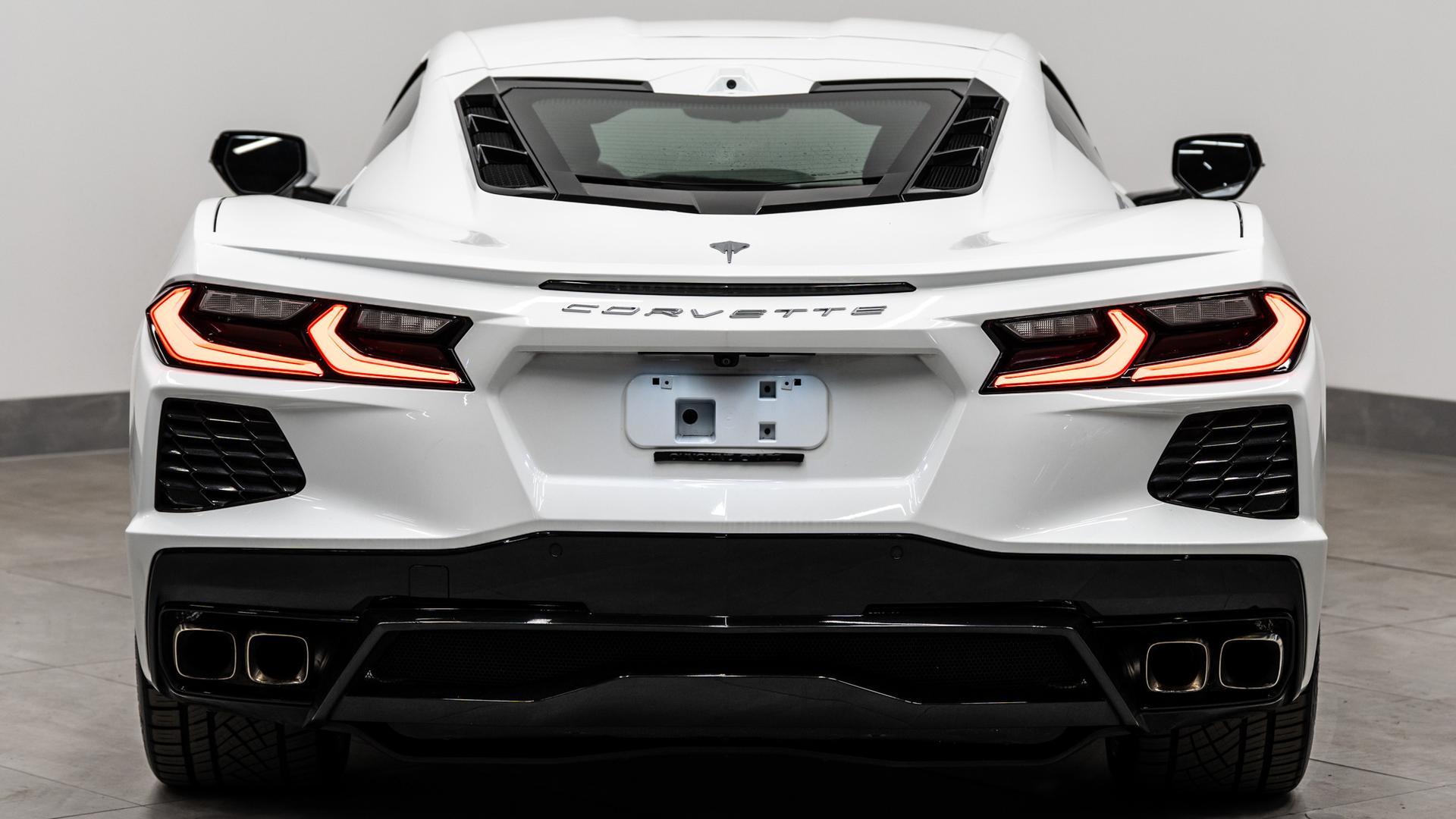 2020 CHEVROLET CORVETTE in ARCTIC WHITE, photo 10 of 49