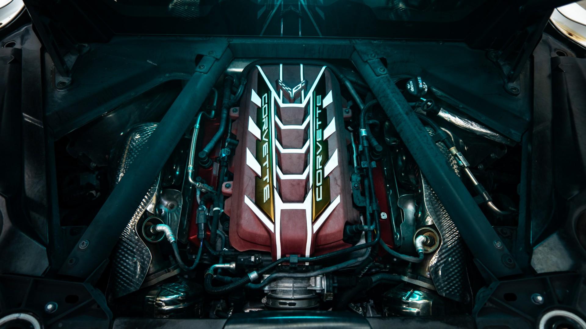 2020 CHEVROLET CORVETTE in ARCTIC WHITE, photo 31 of 49