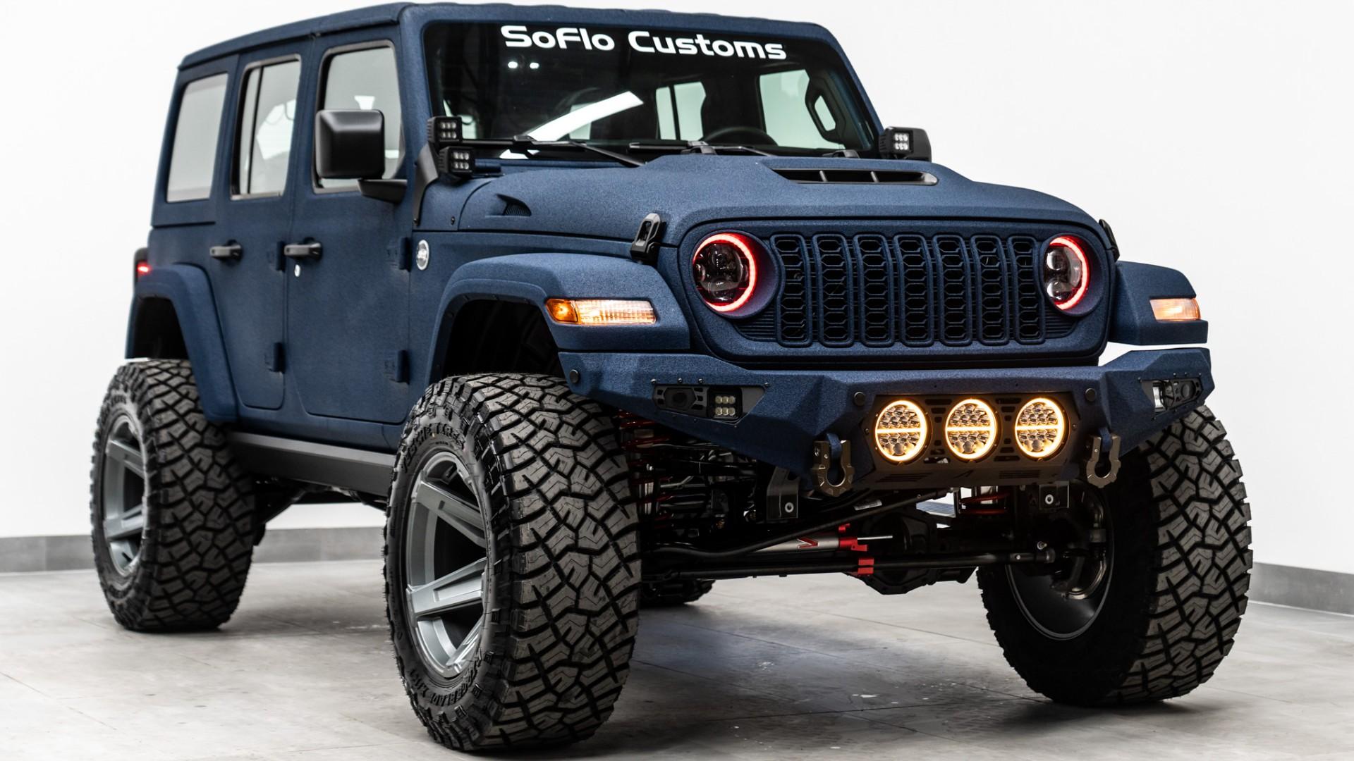 2026 JEEP WRANGLER in Blue, photo 4 of 46