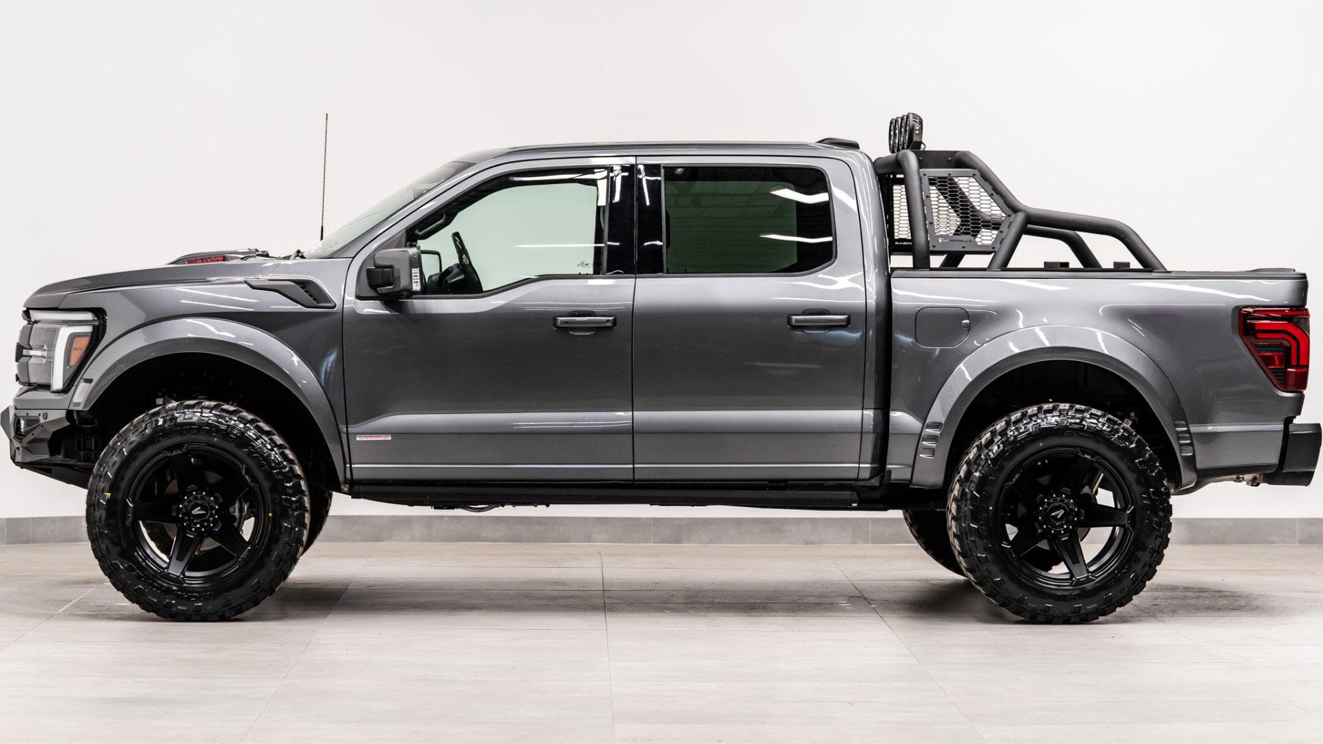 2025 FORD F-150 4X4 LARIAT in Gray, photo 16 of 52