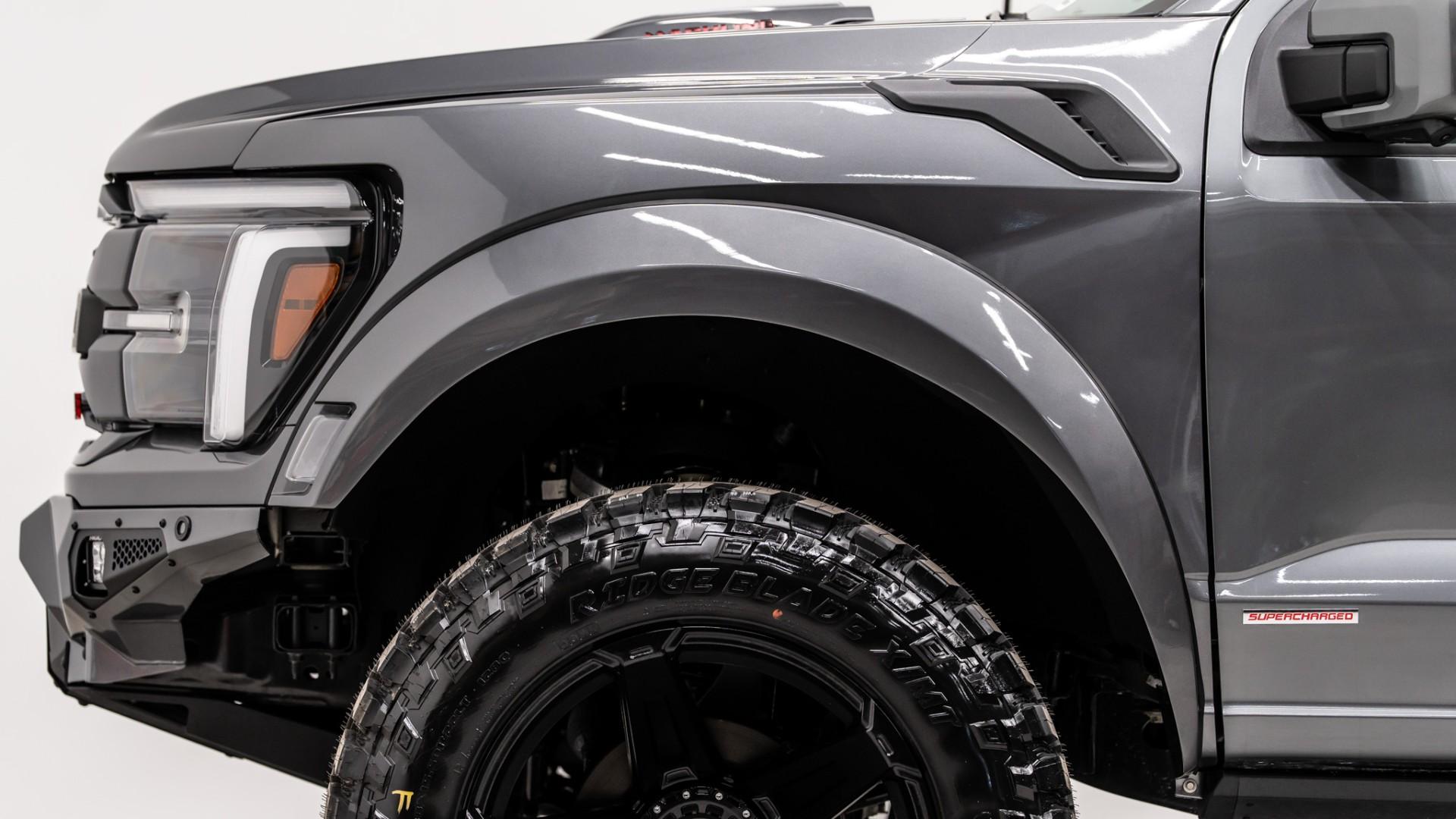 2025 FORD F-150 4X4 LARIAT in Gray, photo 17 of 52