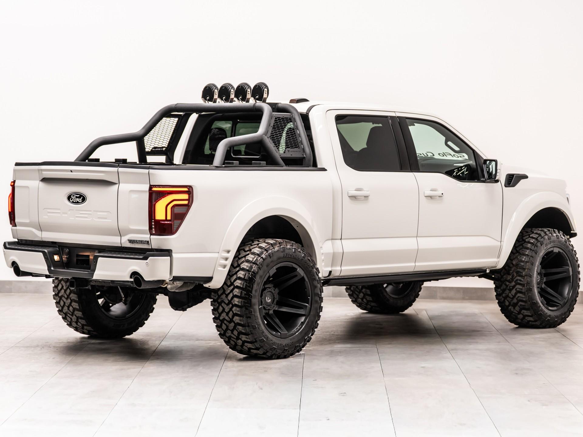 2025 FORD F-150 4X4 LARIAT in White, photo 9 of 46