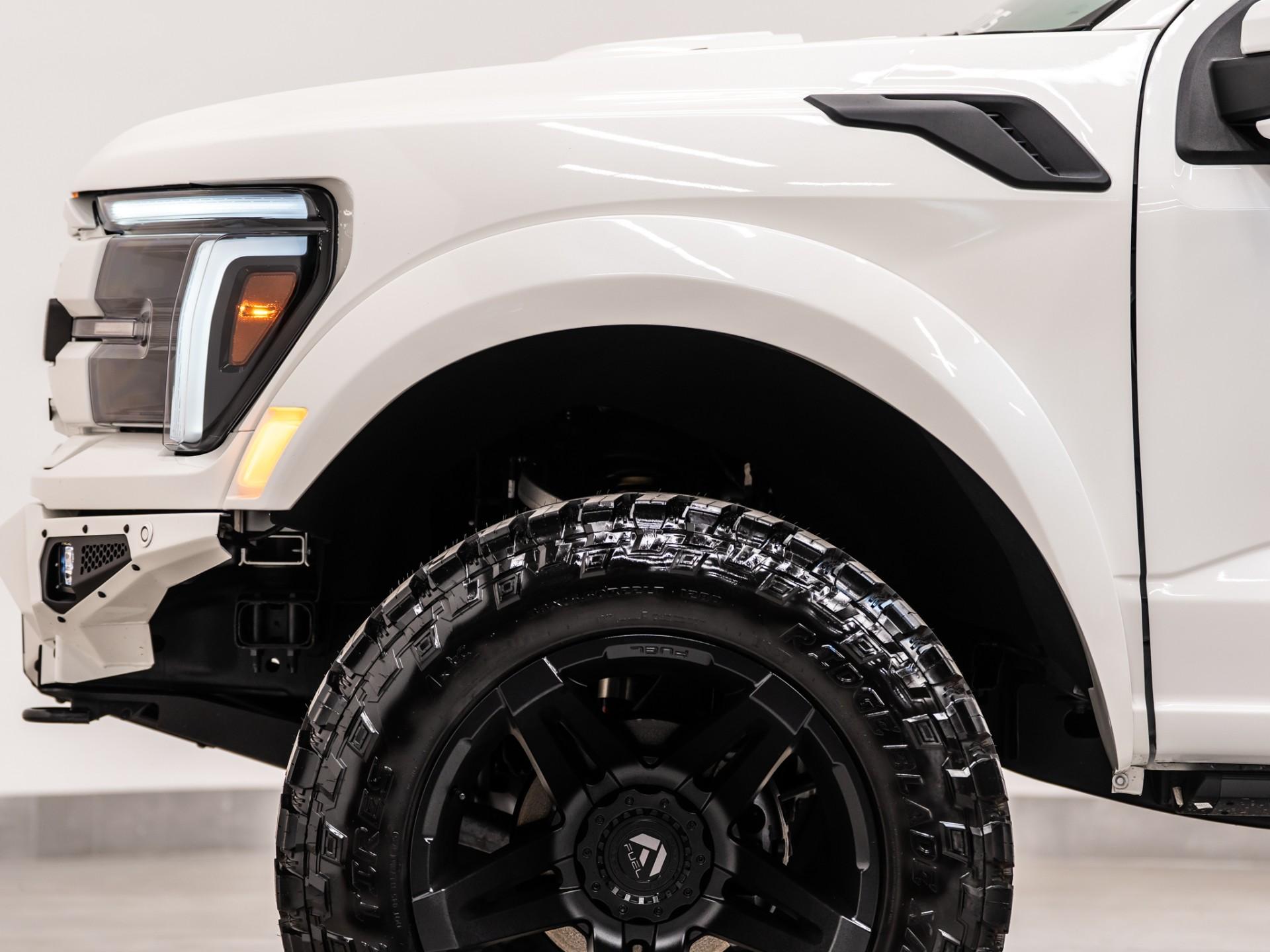 2025 FORD F-150 4X4 LARIAT in White, photo 18 of 46