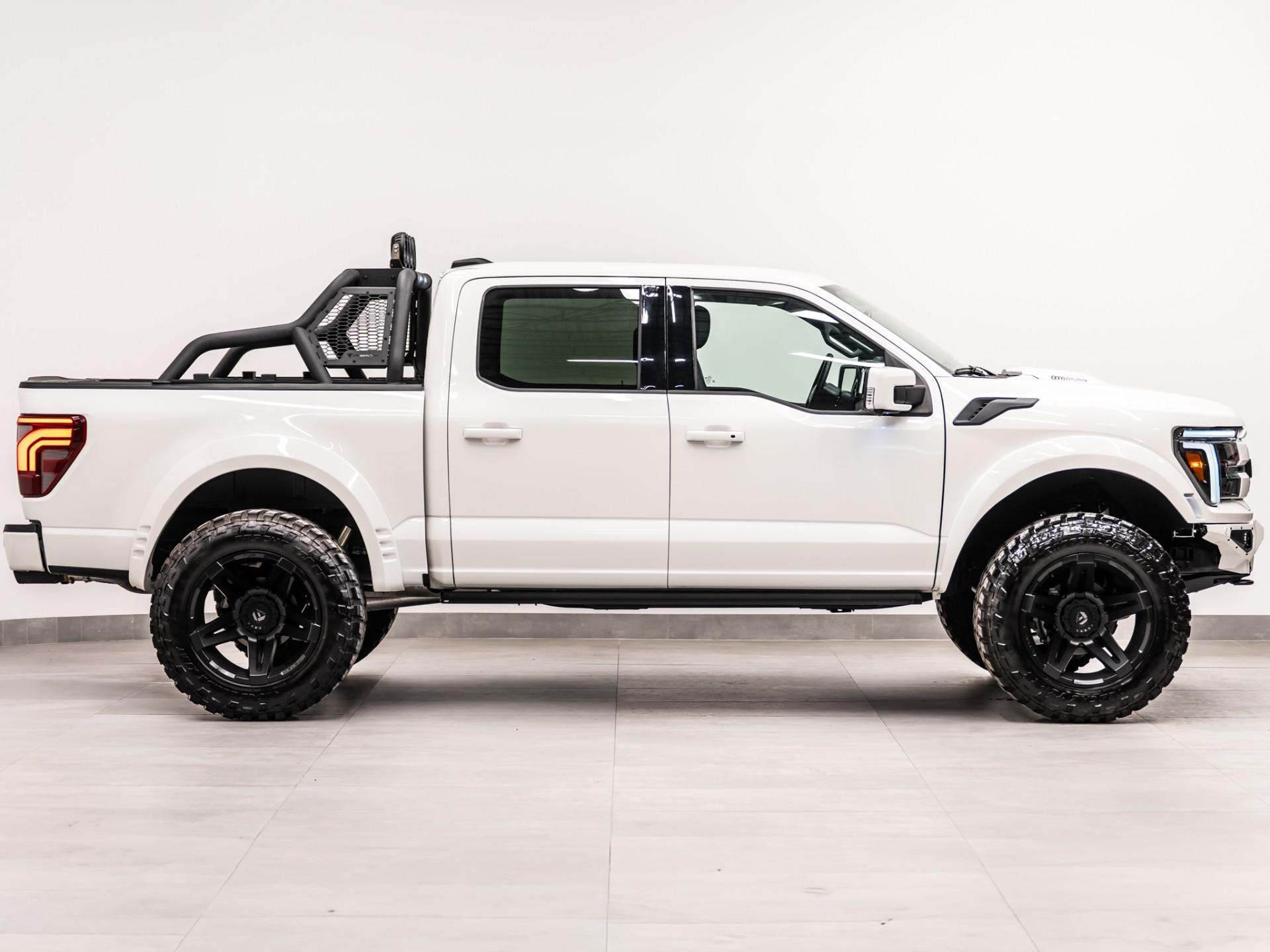 2025 FORD F-150 4X4 LARIAT in White, photo 8 of 46