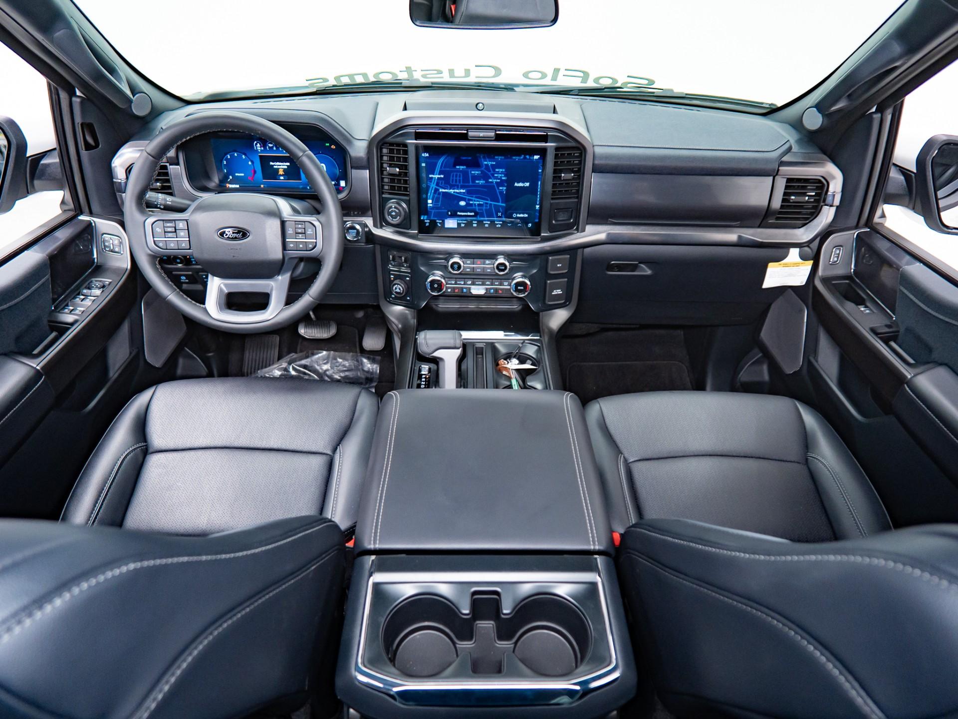 2025 FORD F-150 4X4 LARIAT in White, photo 6 of 46