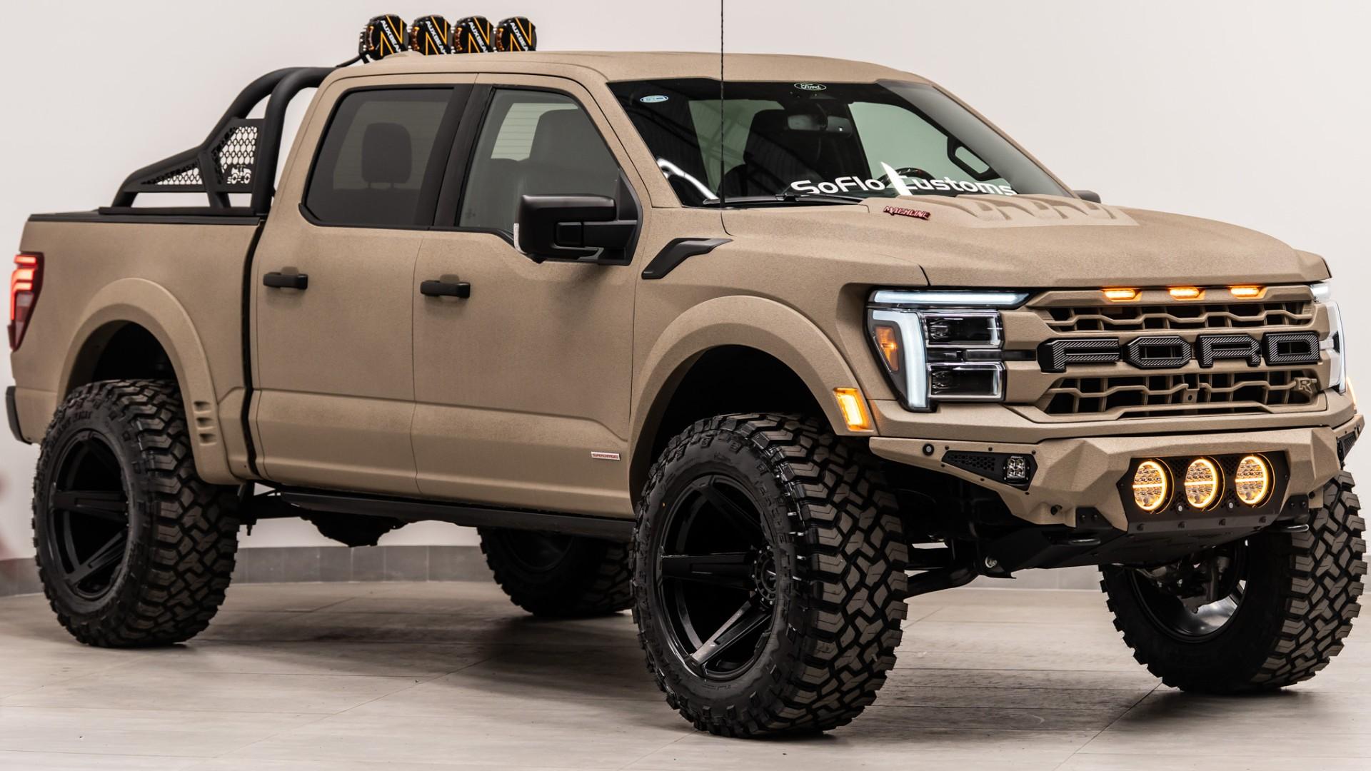 2025 FORD F-150 LARIAT in Tan, photo 6 of 51