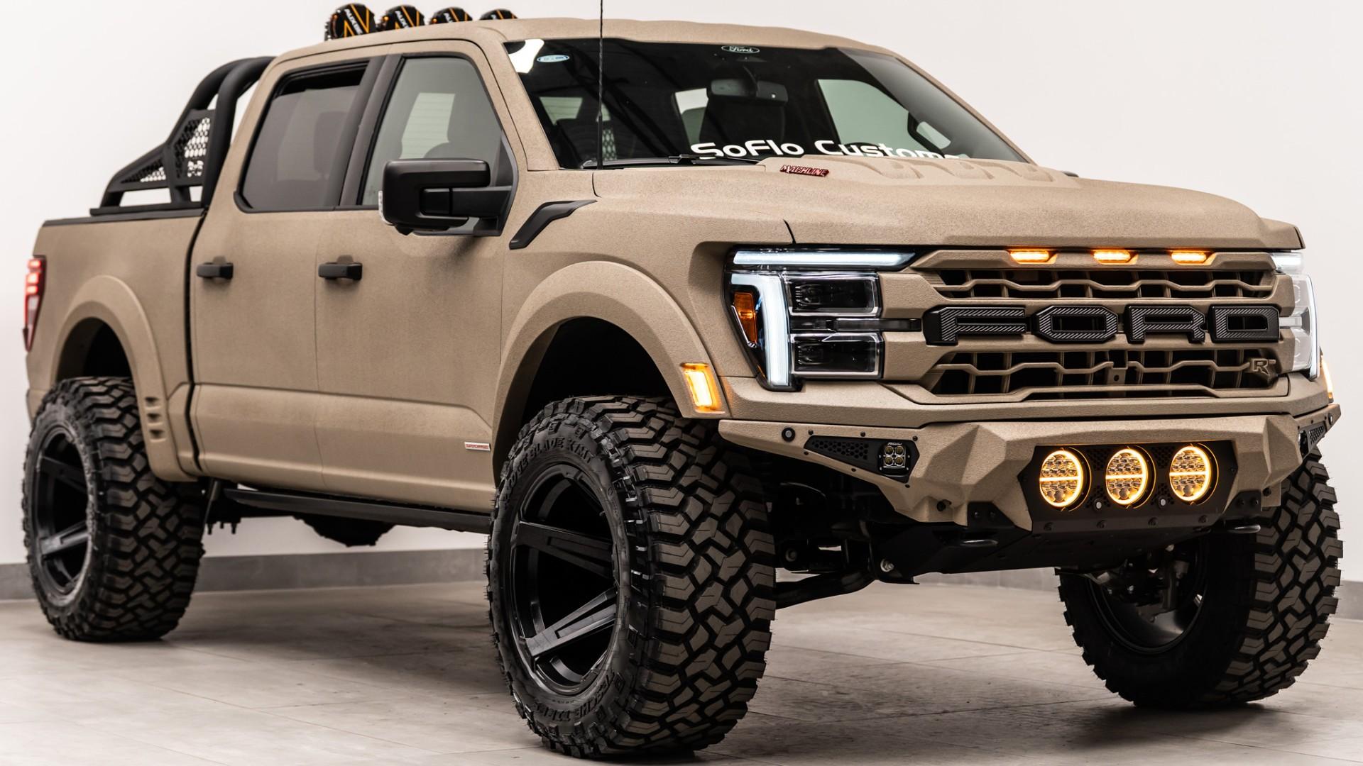 2025 FORD F-150 LARIAT in Tan, photo 5 of 51