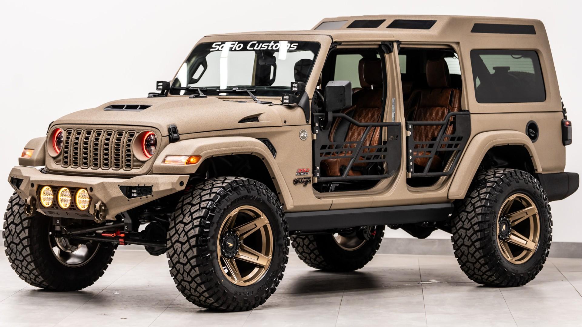2026 JEEP WRANGLER 4X4 in Tan, photo 7 of 60