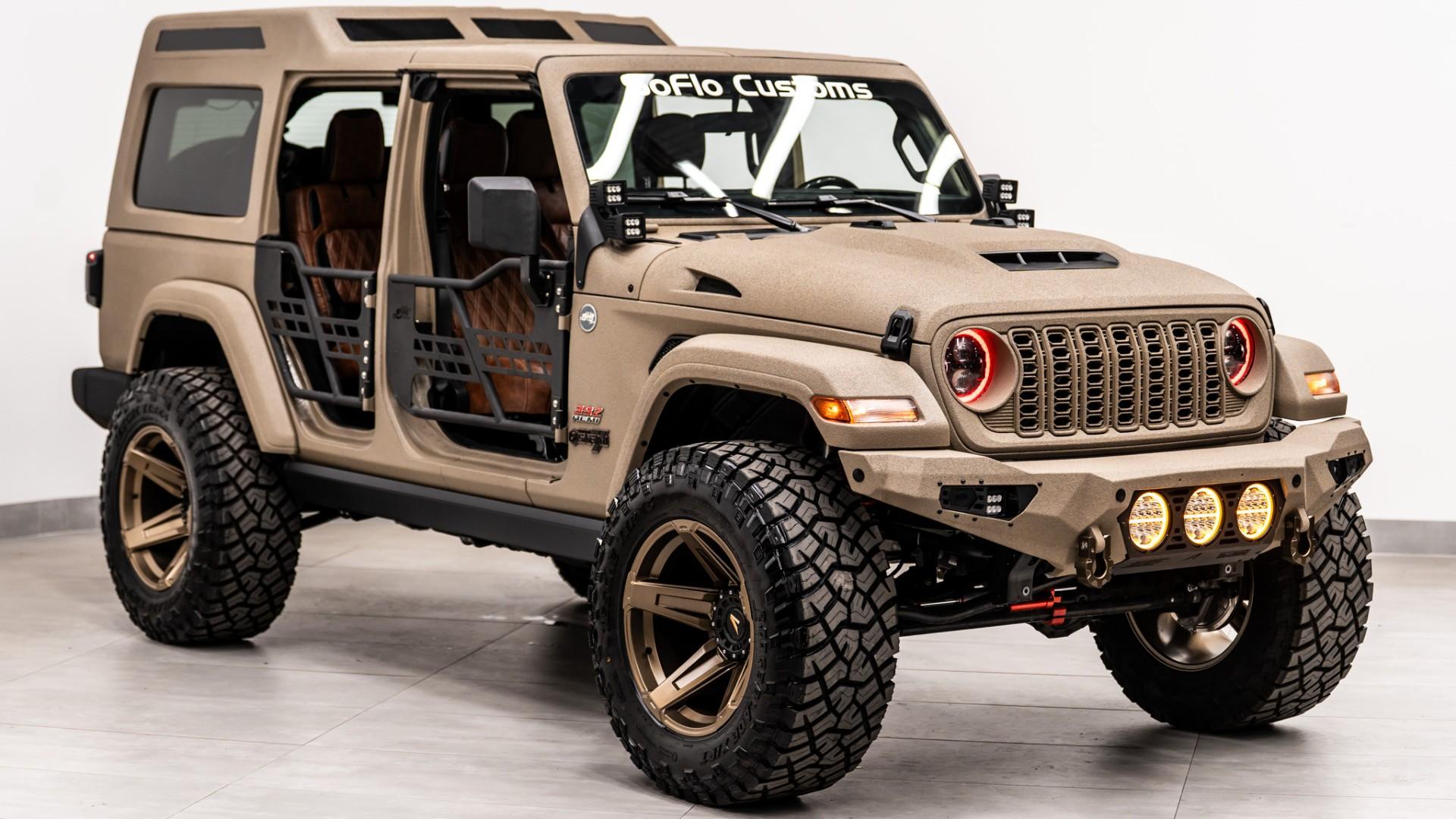 2026 JEEP WRANGLER 4X4 in Tan, photo 38 of 60