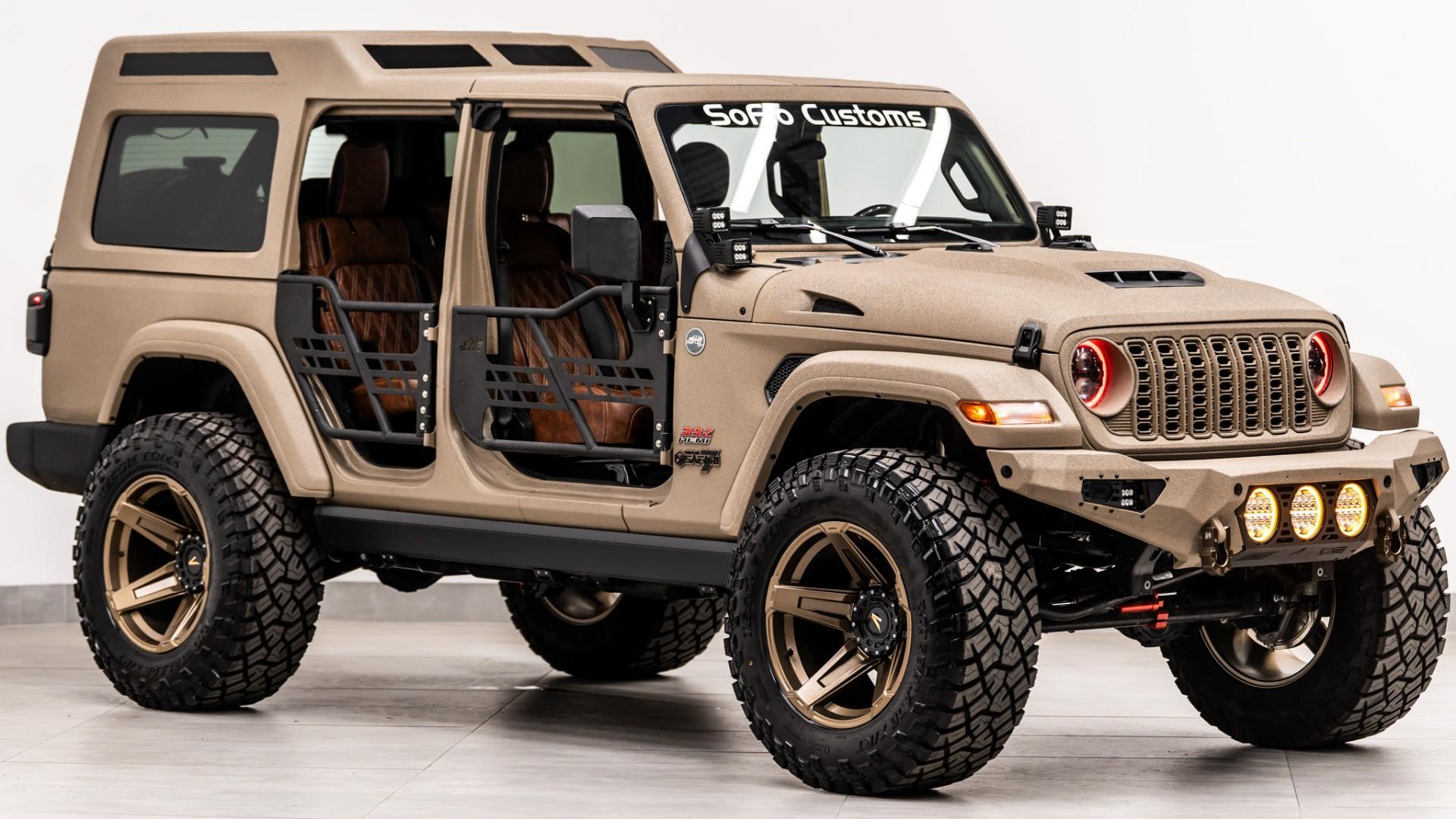 2026 JEEP WRANGLER 4X4 in Tan, photo 5 of 60