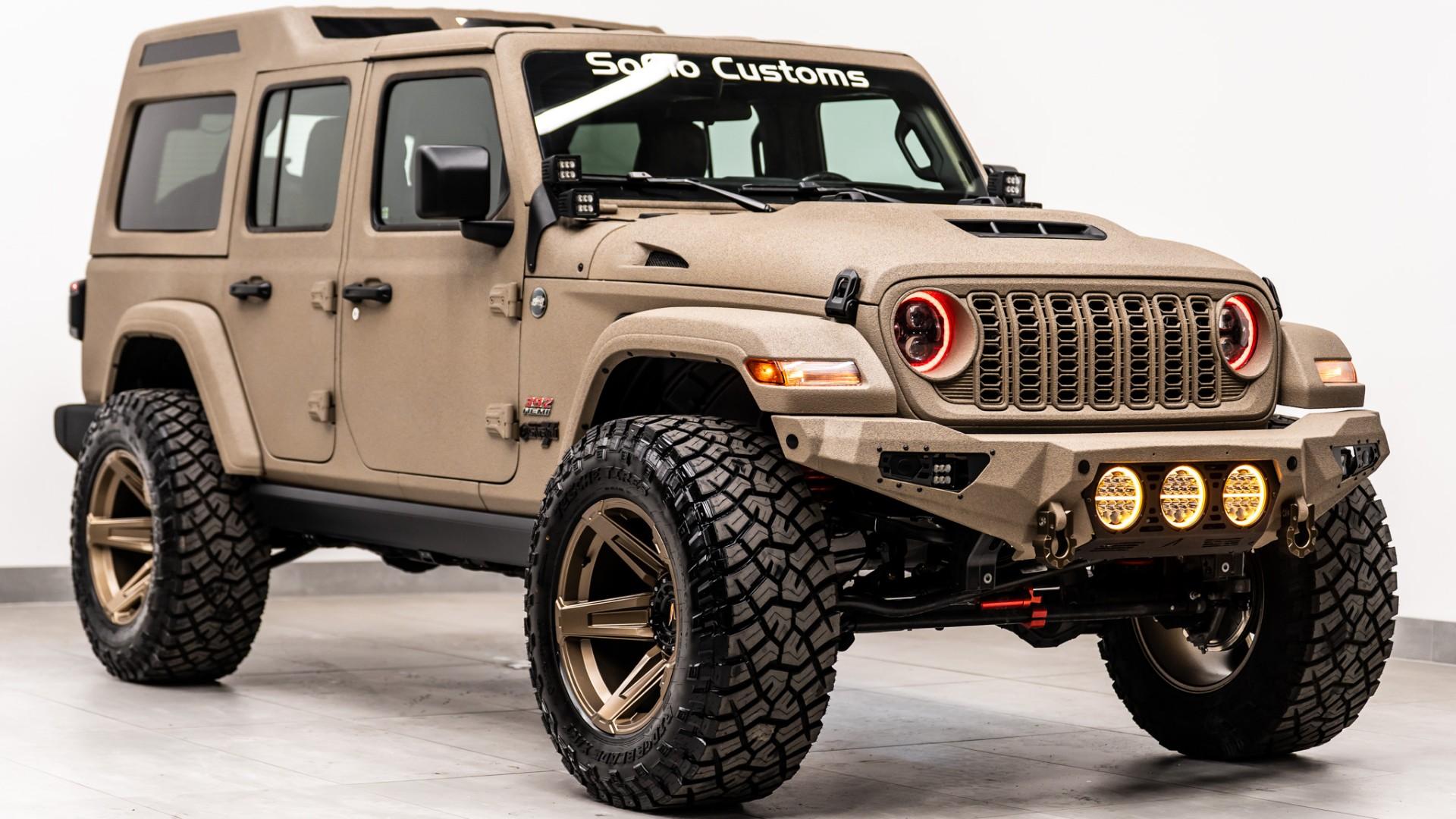 2026 JEEP WRANGLER 4X4 in Tan, photo 12 of 60