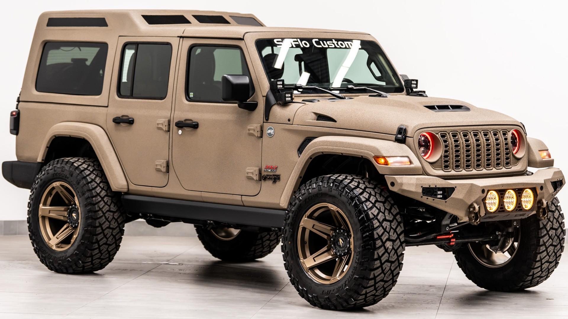 2026 JEEP WRANGLER 4X4 in Tan, photo 13 of 60