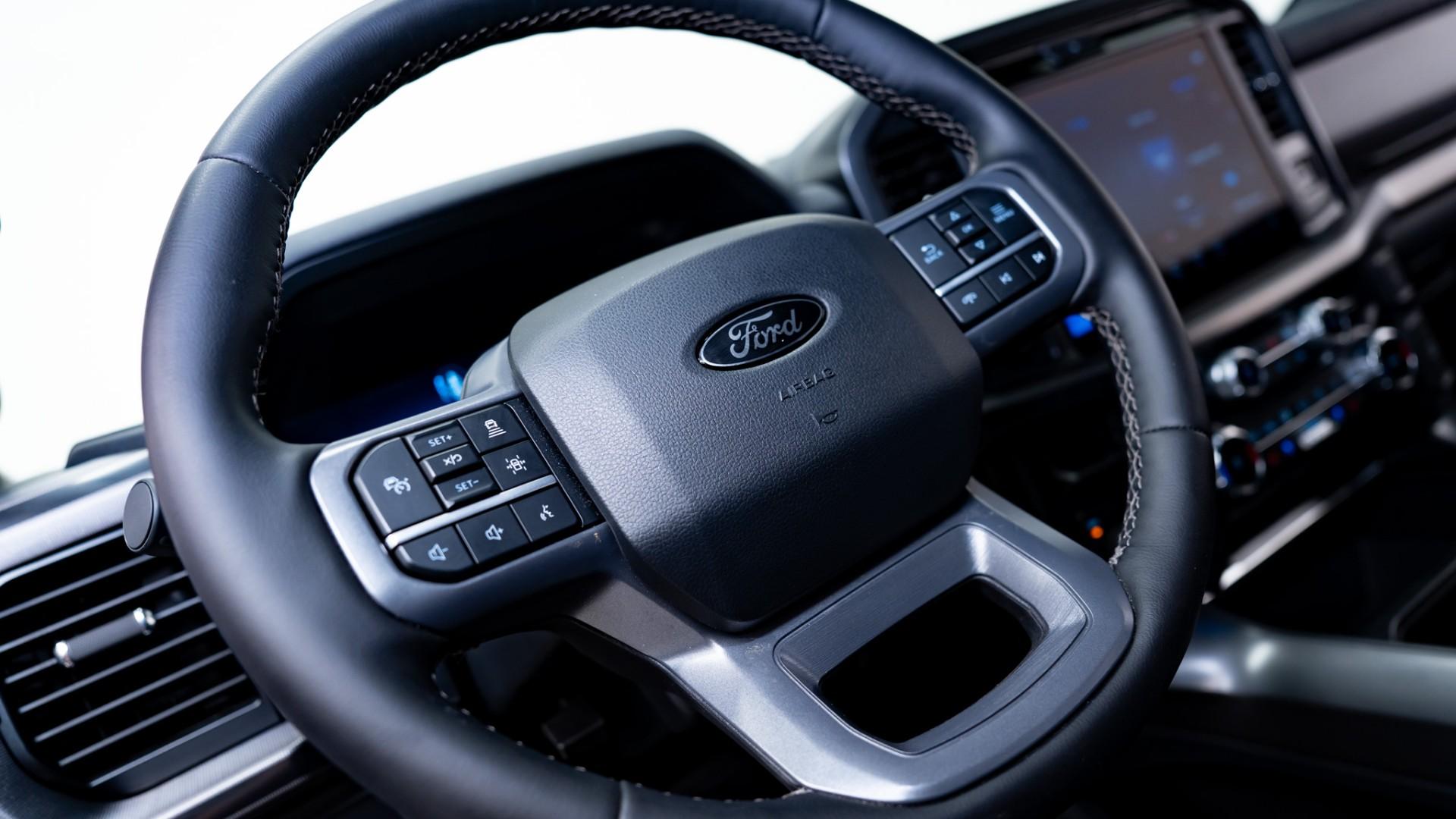 2025 FORD F-150 LARIAT in White, photo 46 of 48
