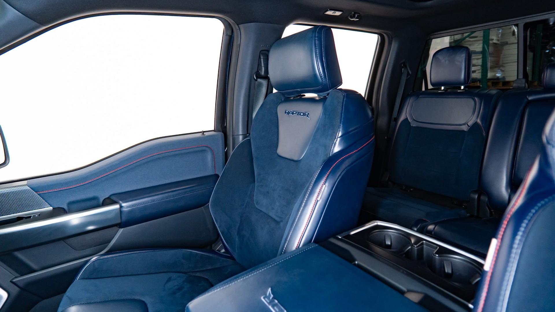 2021 FORD F-150 in Blue, photo 34 of 46