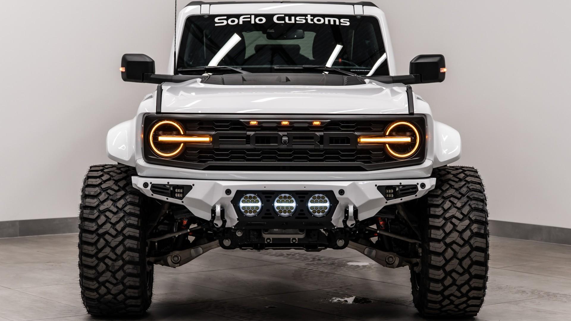 2024 FORD BRONCO RAPTOR in White, photo 4 of 60