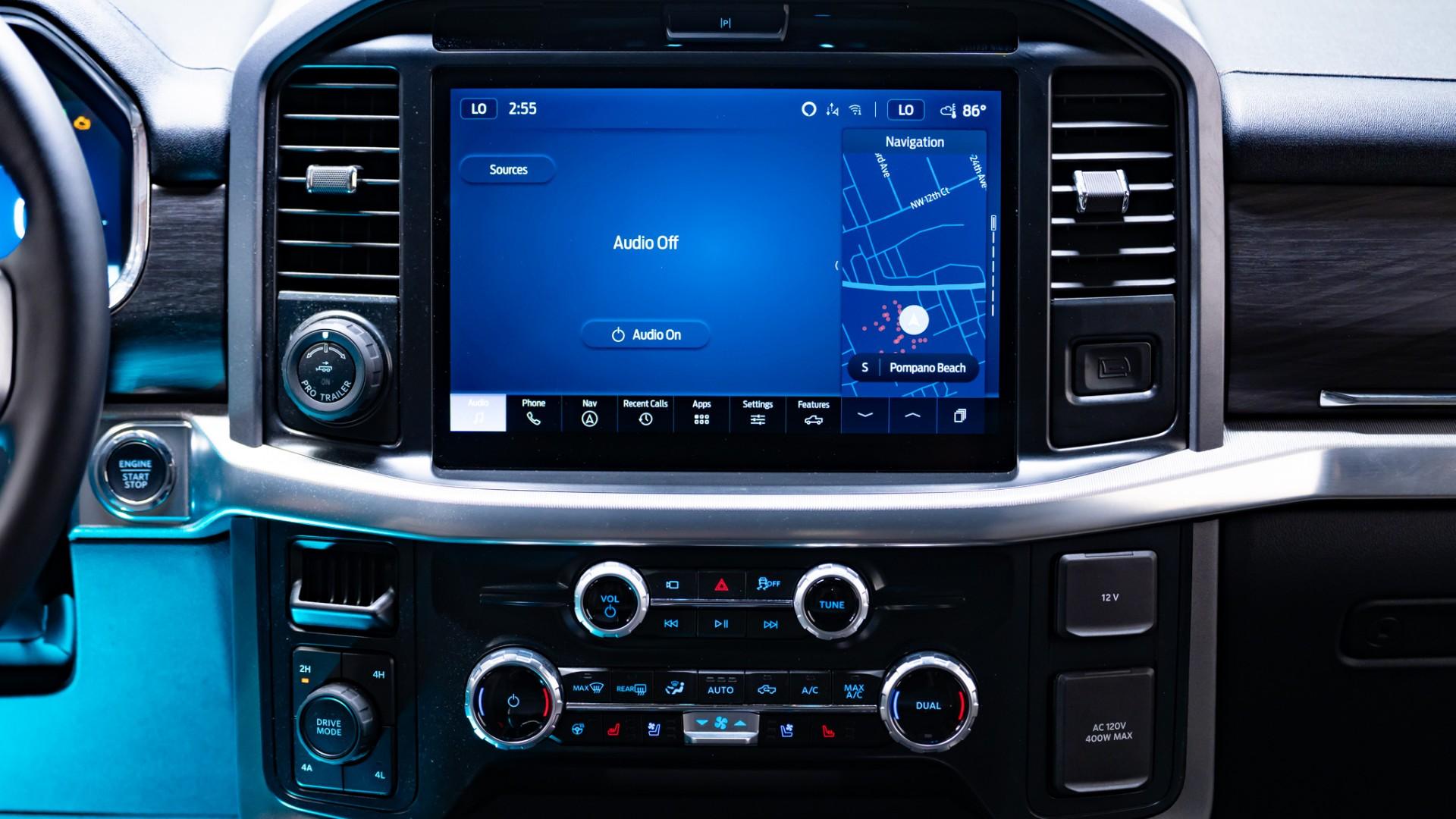 2025 FORD F-150 4X4 LARIAT in Black, photo 41 of 54