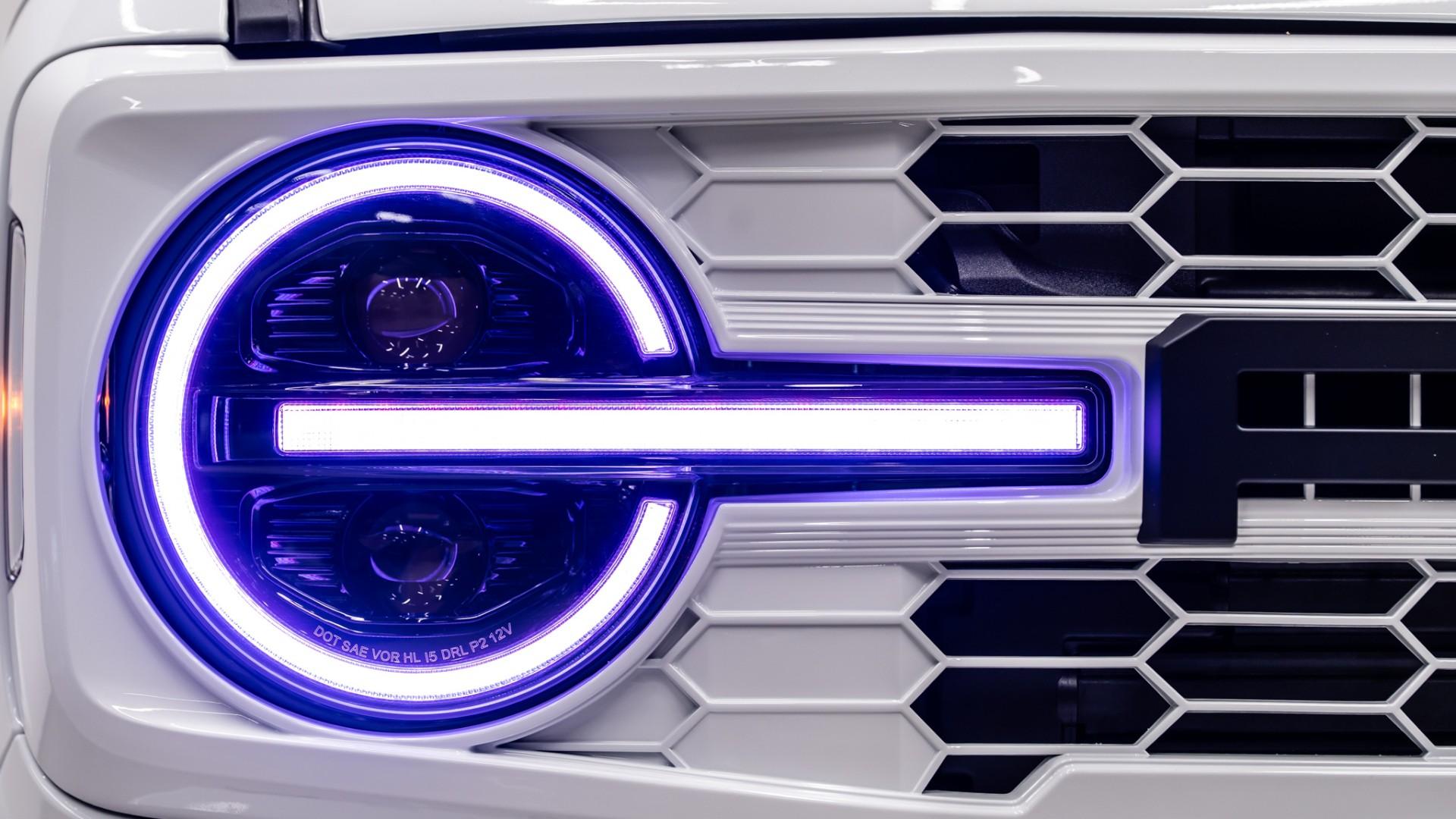 2026 FORD BRONCO in White, photo 47 of 56