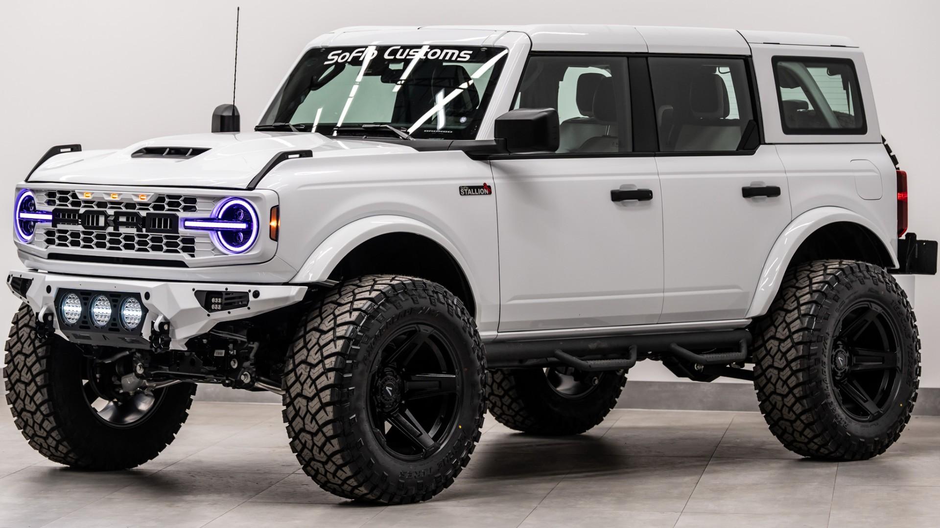 2026 FORD BRONCO in White, photo 4 of 56