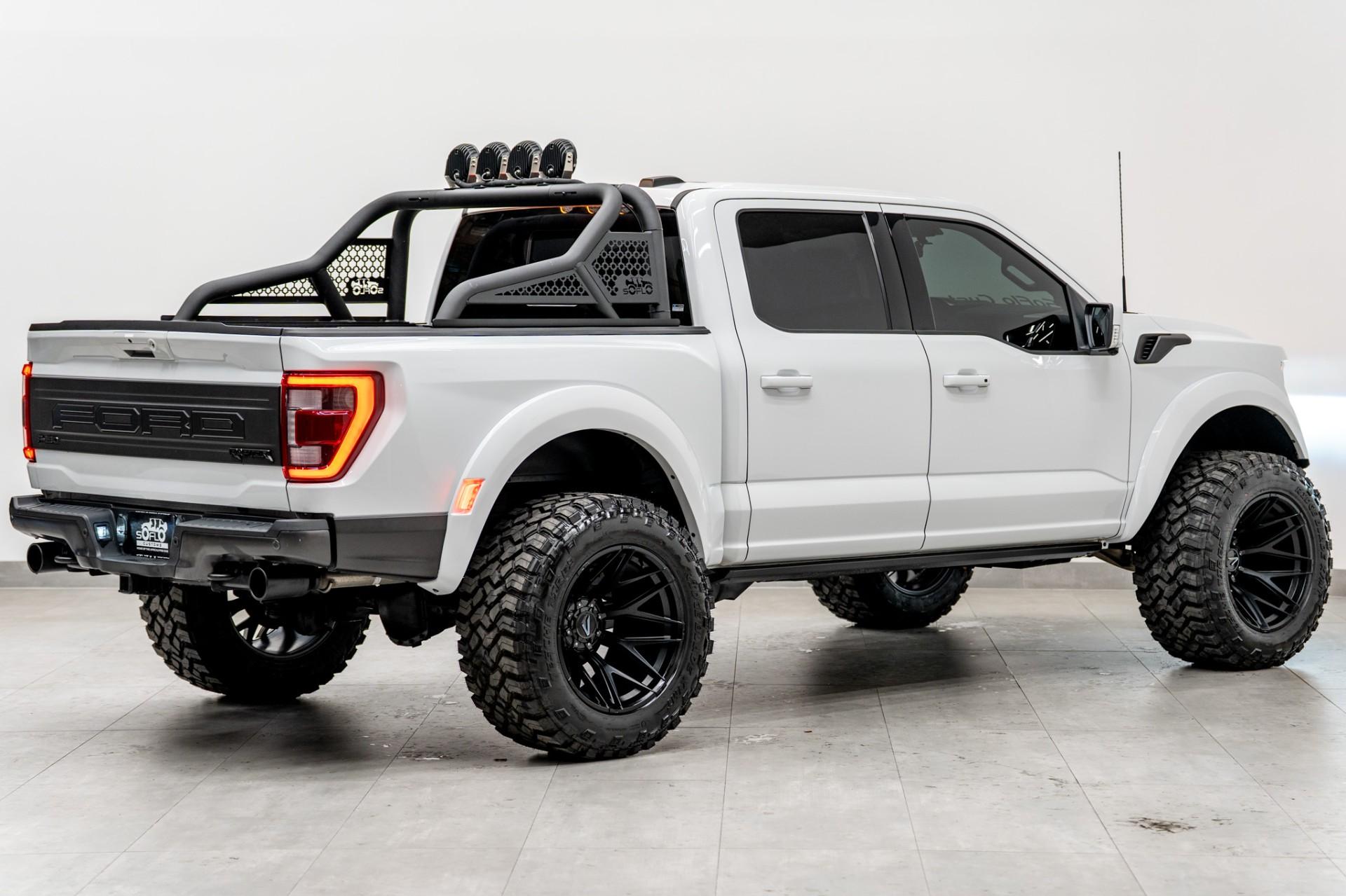 2022 FORD F-150 RAPTOR in White, photo 8 of 60