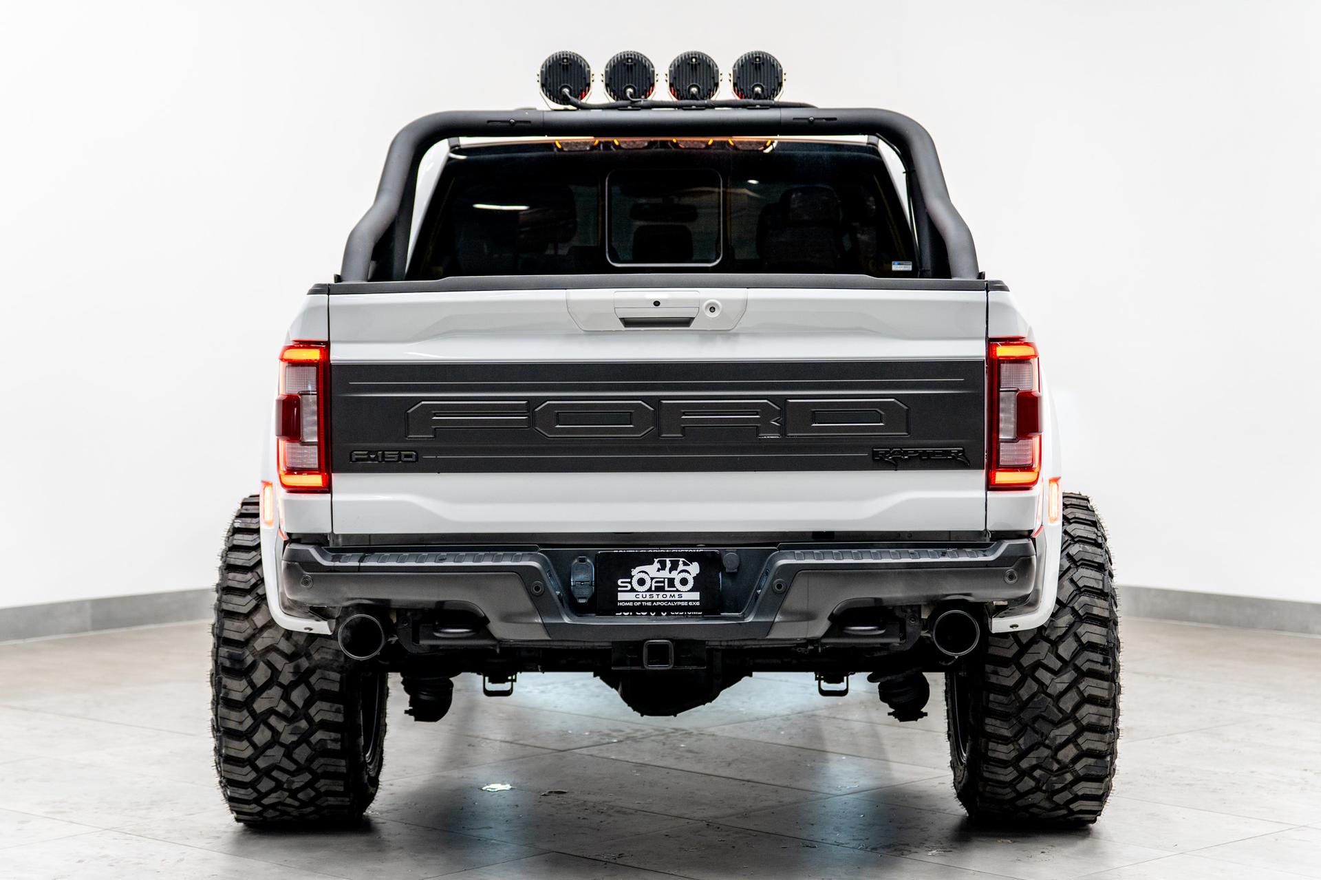 2022 FORD F-150 RAPTOR in White, photo 9 of 60