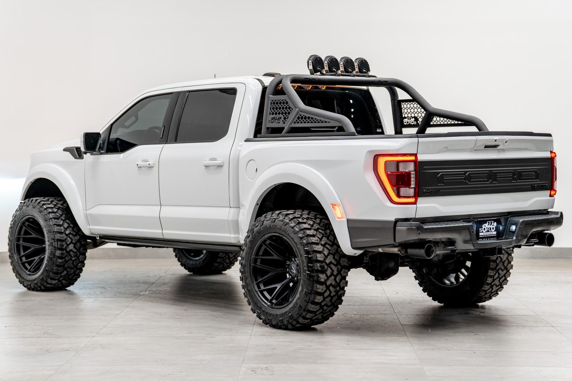 2022 FORD F-150 RAPTOR in White, photo 10 of 60