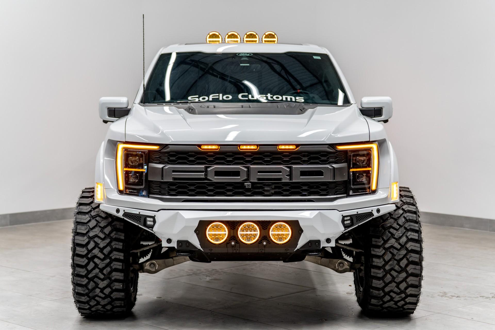 2022 FORD F-150 RAPTOR in White, photo 4 of 60