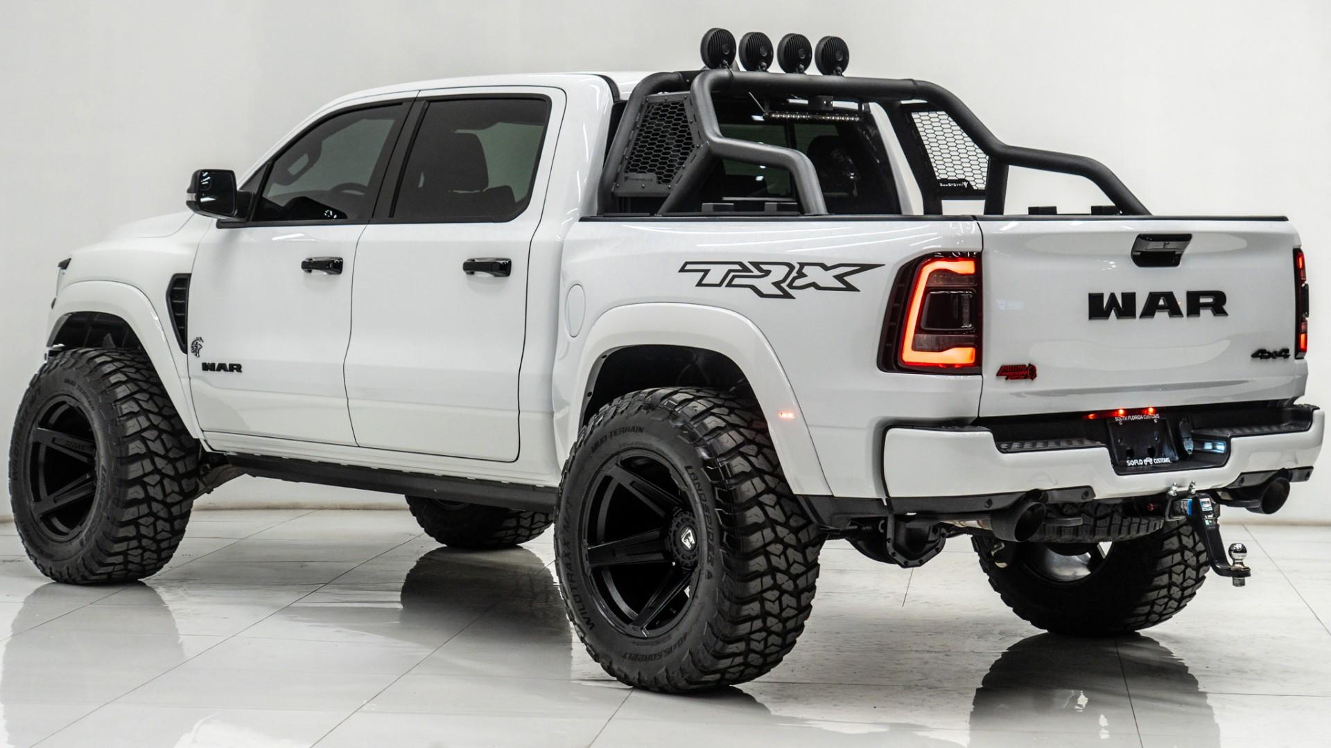 2022 RAM TRX in BRIGHT WHITE CLEARCOAT, photo 8 of 44