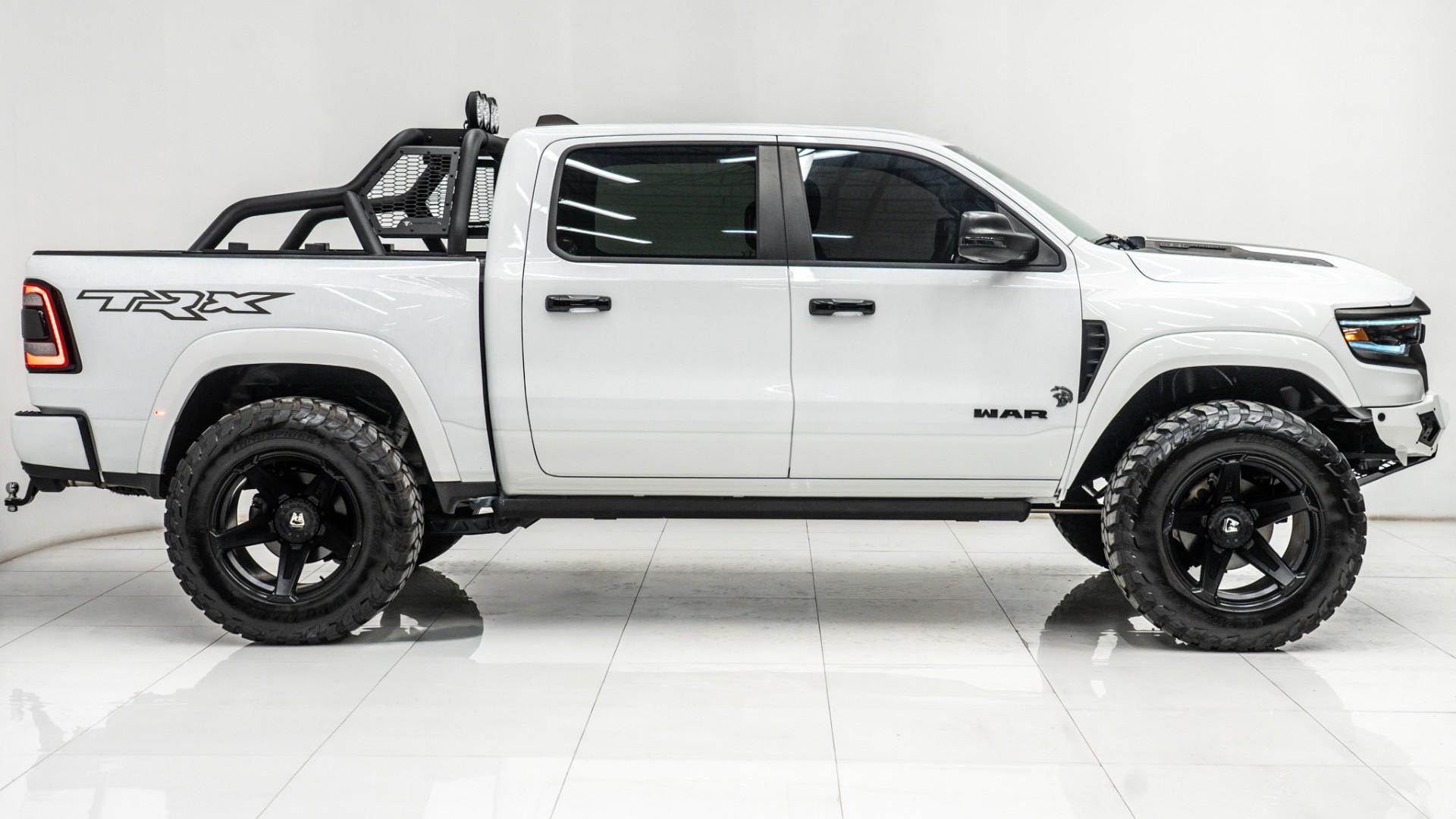 2022 RAM TRX in BRIGHT WHITE CLEARCOAT, photo 6 of 44