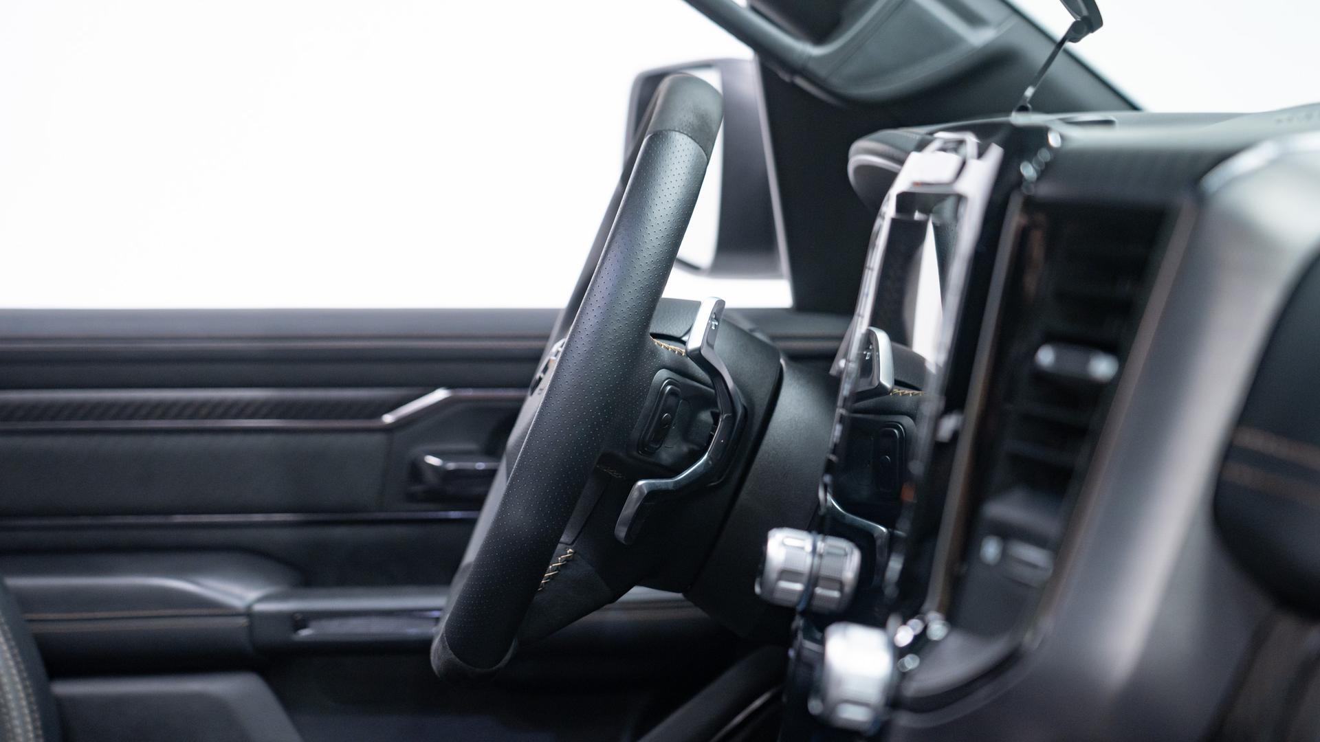 2022 RAM TRX in BRIGHT WHITE CLEARCOAT, photo 30 of 44