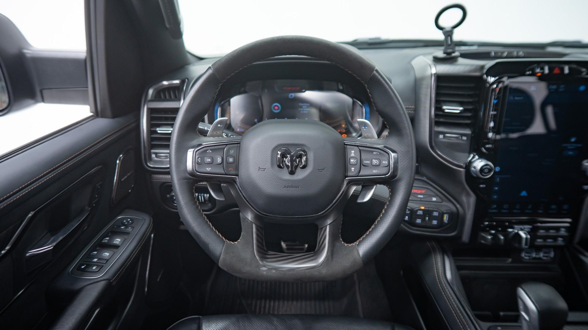 2022 RAM TRX in BRIGHT WHITE CLEARCOAT, photo 38 of 44