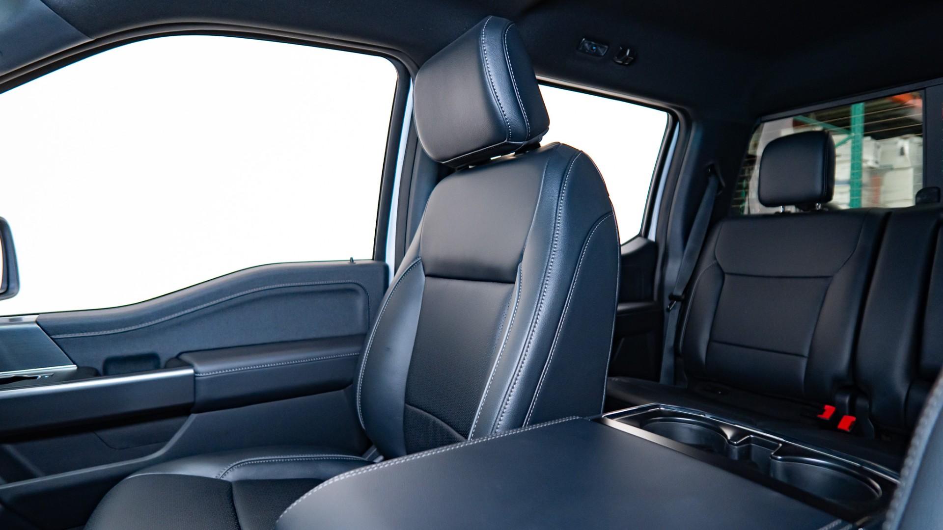 2025 FORD F-150 in White, photo 35 of 46