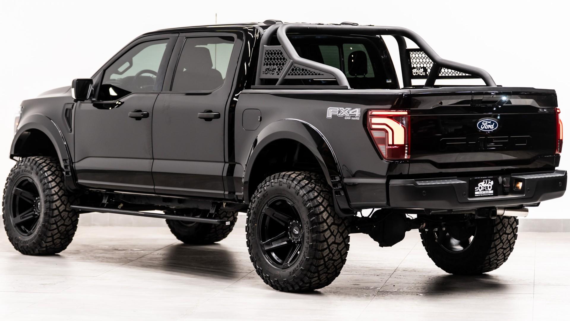 2024 FORD F-150 LARIAT in Black, photo 10 of 45