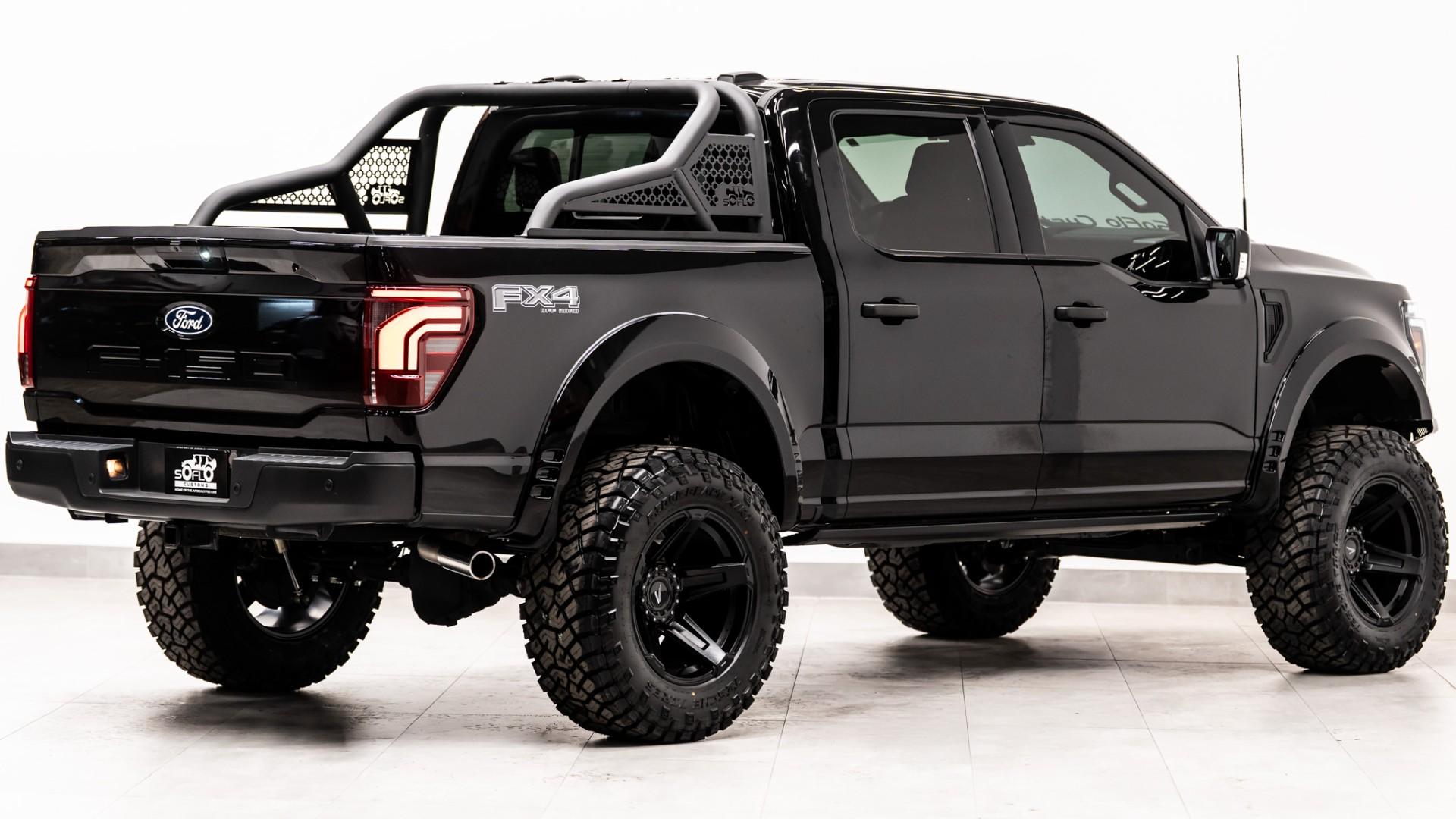 2024 FORD F-150 LARIAT in Black, photo 8 of 45