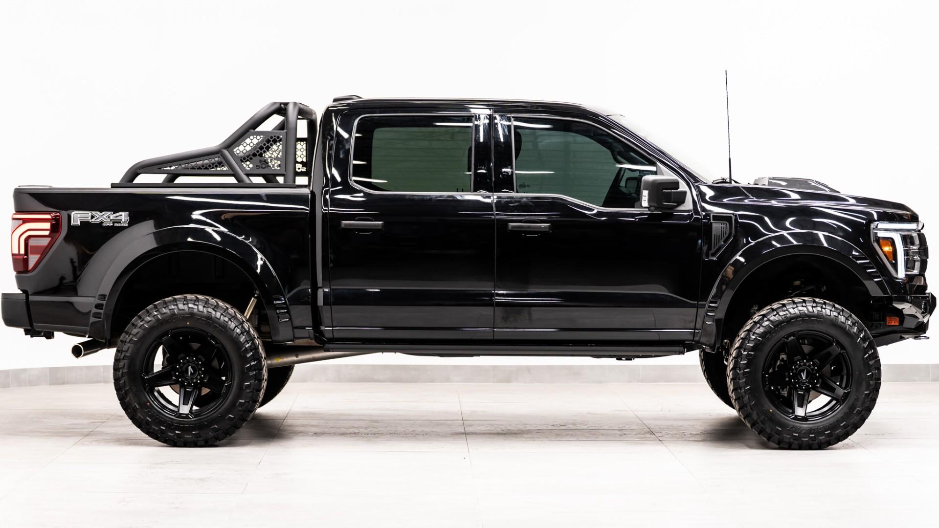 2024 FORD F-150 LARIAT in Black, photo 7 of 45