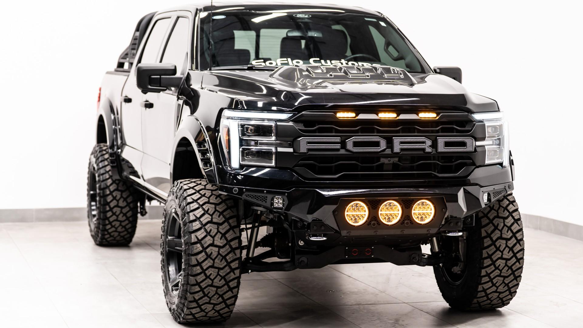 2024 FORD F-150 LARIAT in Black, photo 5 of 45