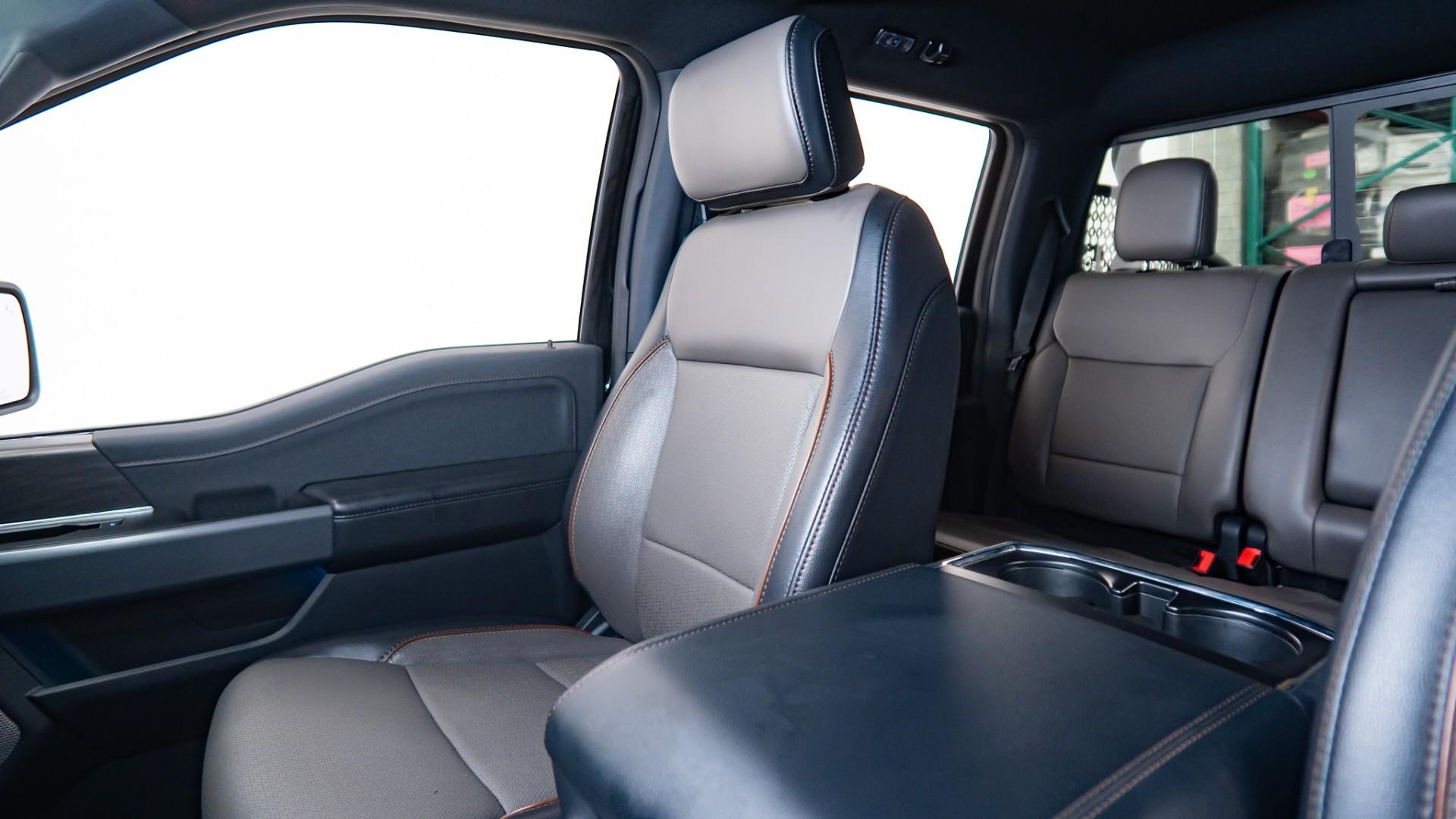 2024 FORD F-150 LARIAT in Black, photo 44 of 45