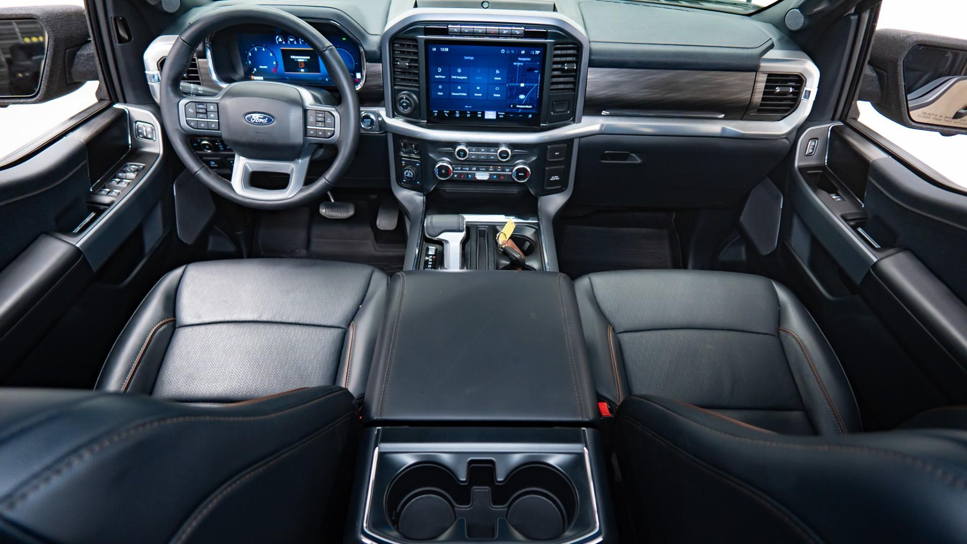 2024 FORD F-150 LARIAT in Tan, photo 2 of 33