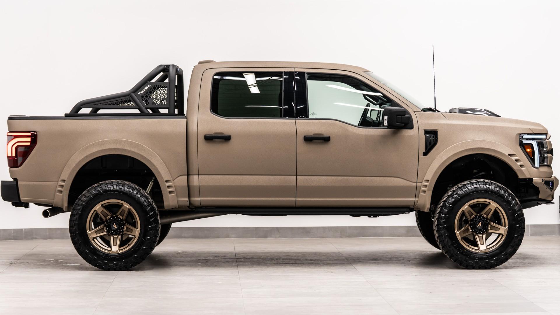 2024 FORD F-150 LARIAT in Tan, photo 7 of 33
