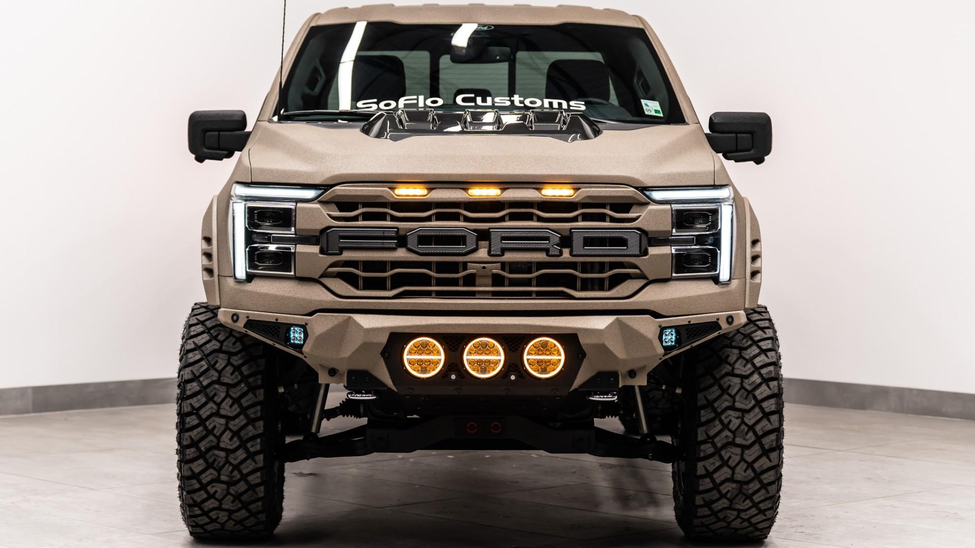 2024 FORD F-150 LARIAT in Tan, photo 4 of 33