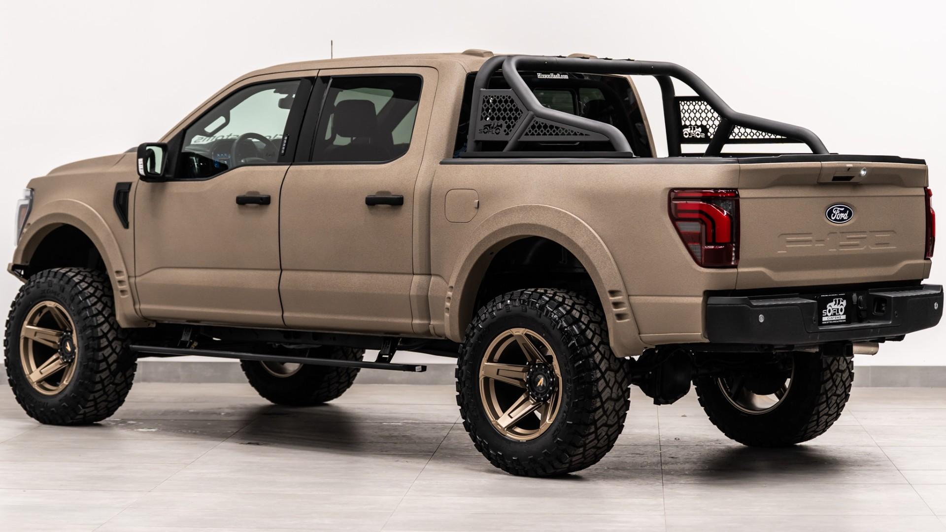 2024 FORD F-150 LARIAT in Tan, photo 10 of 33