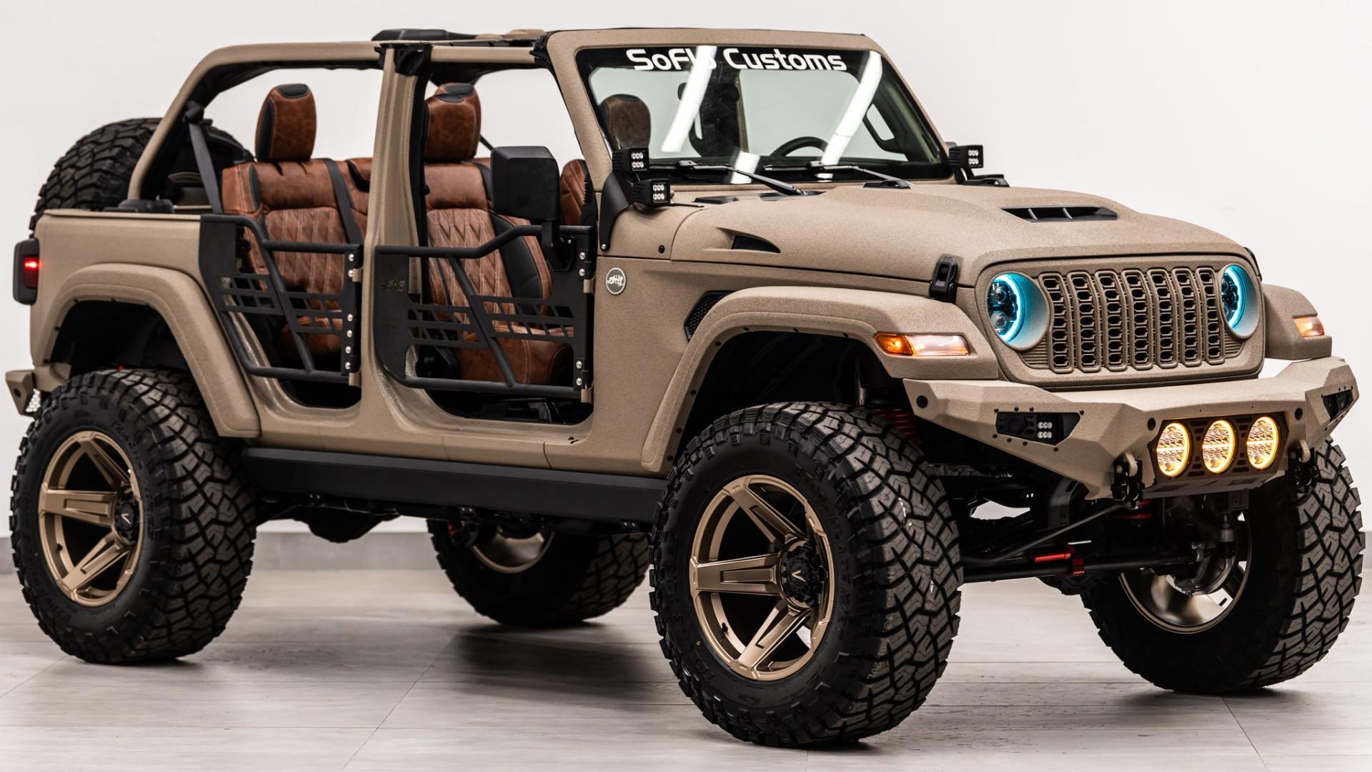 2026 JEEP WRANGLER in Tan, photo 14 of 46