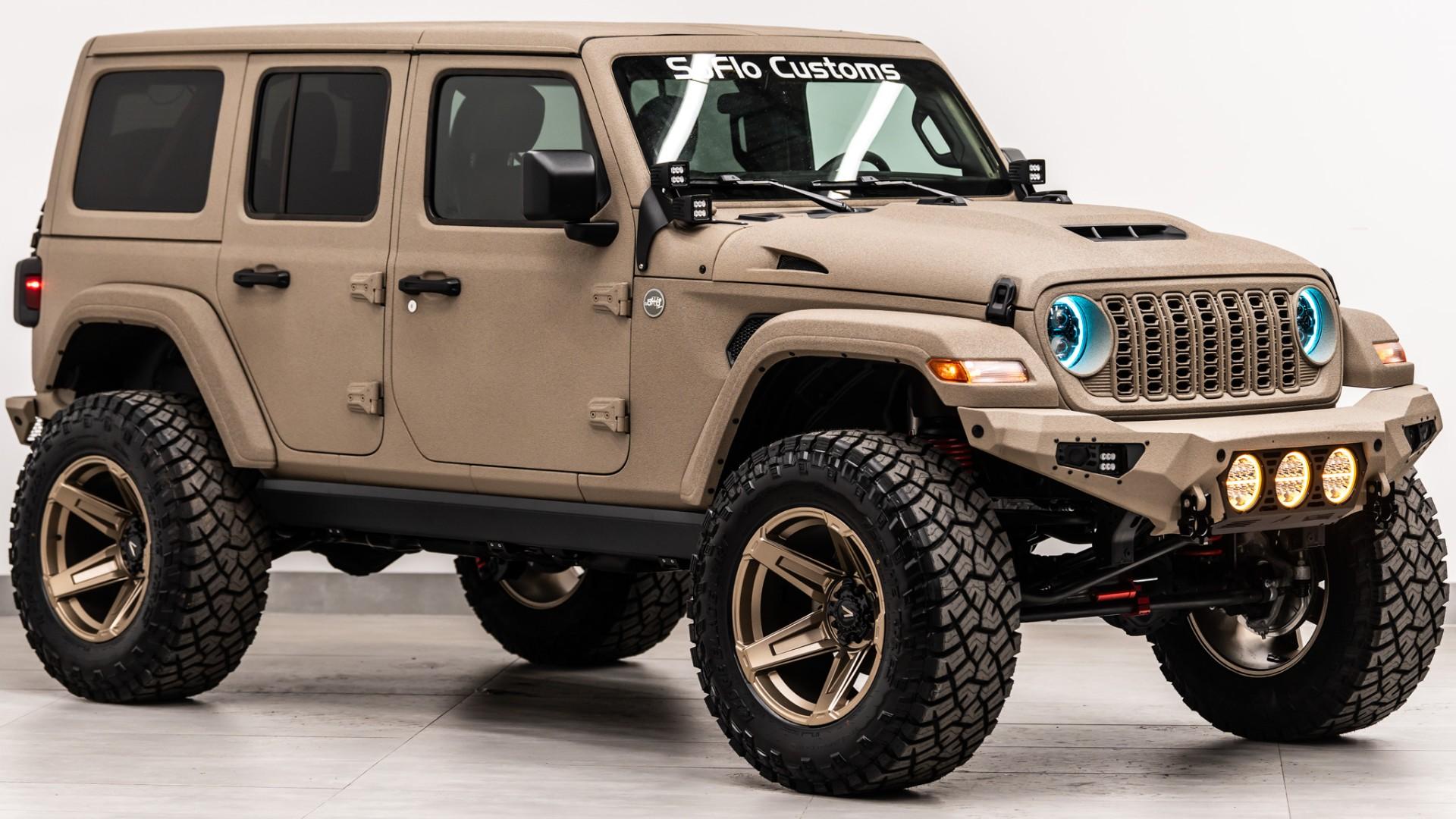 2026 JEEP WRANGLER in Tan, photo 6 of 46