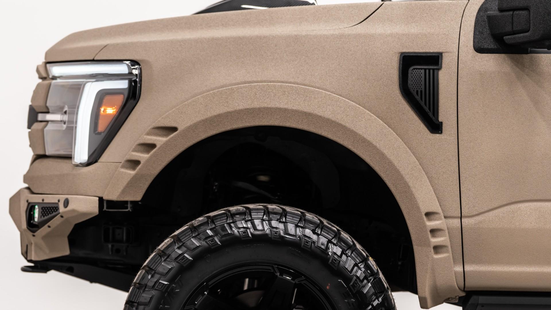 2025 FORD F-150 LARIAT in Tan, photo 17 of 43