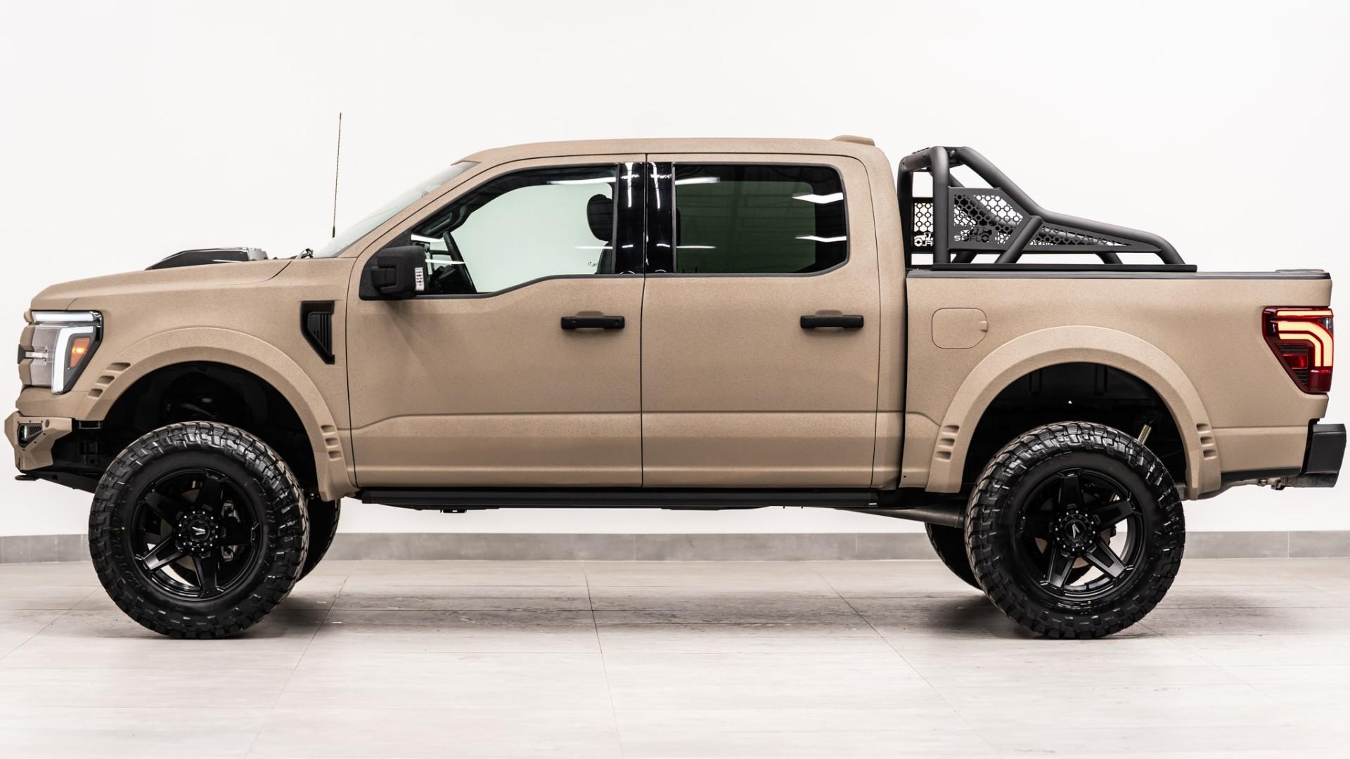 2025 FORD F-150 LARIAT in Tan, photo 11 of 43